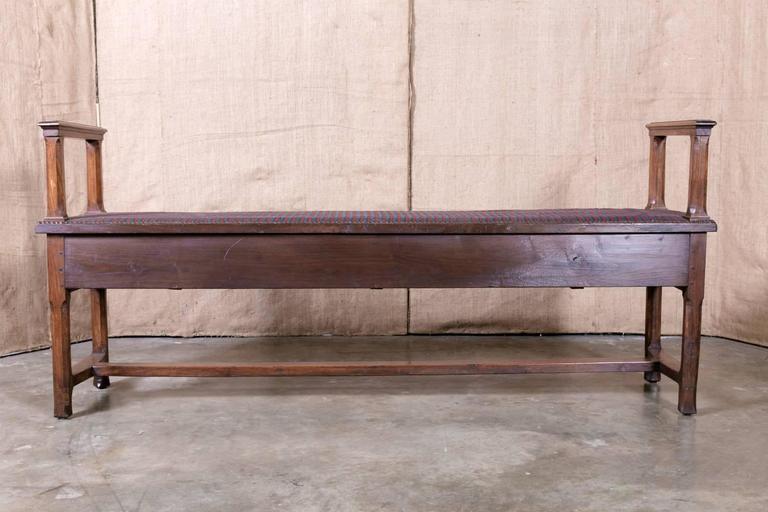 French Country Normandy Window Bench With Storage Drawers At 1stdibs