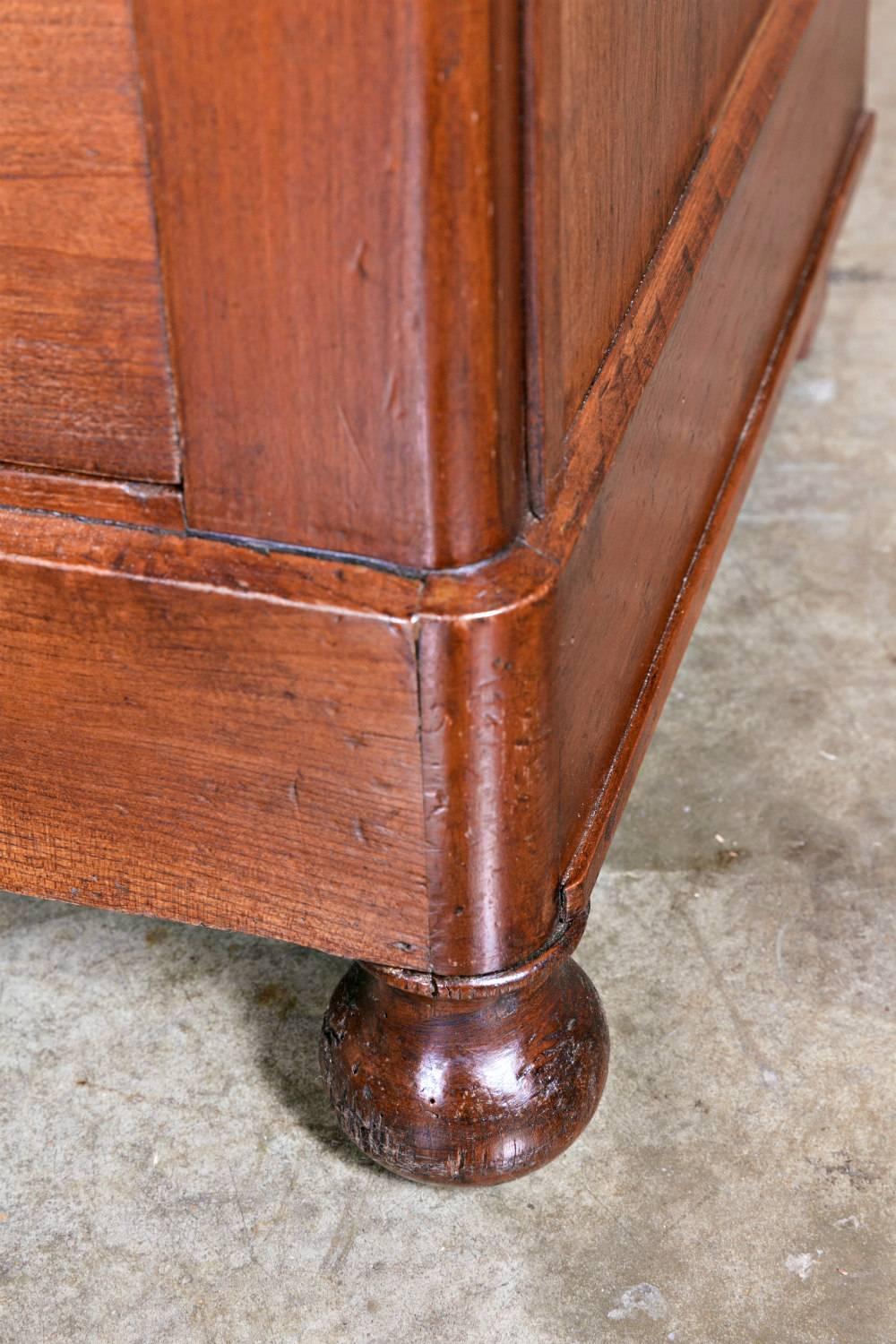 19th Century French Restauration Period Commode with Saint Anne Marble Top 5