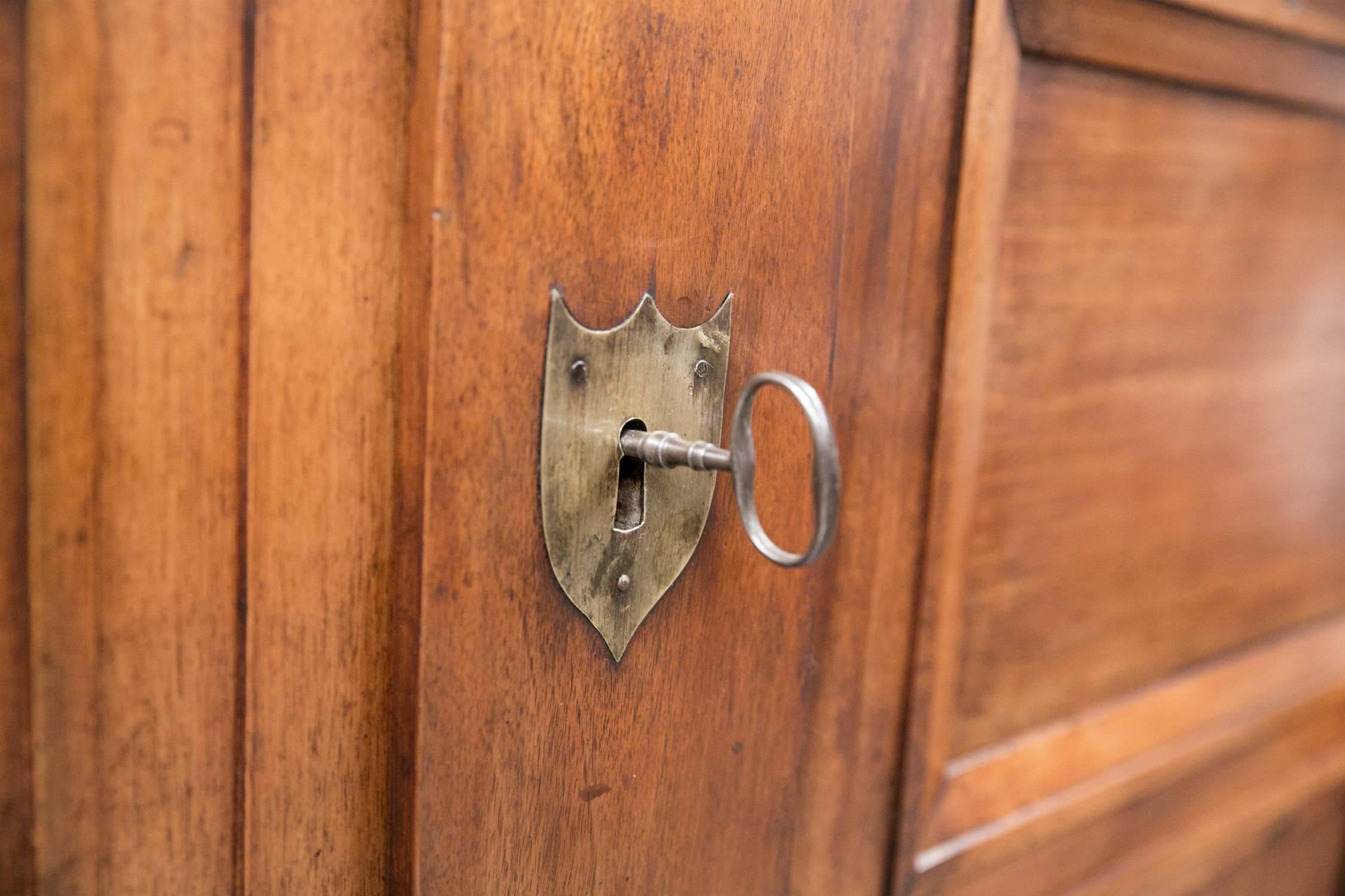 French Directoire Period Walnut Armoire 4