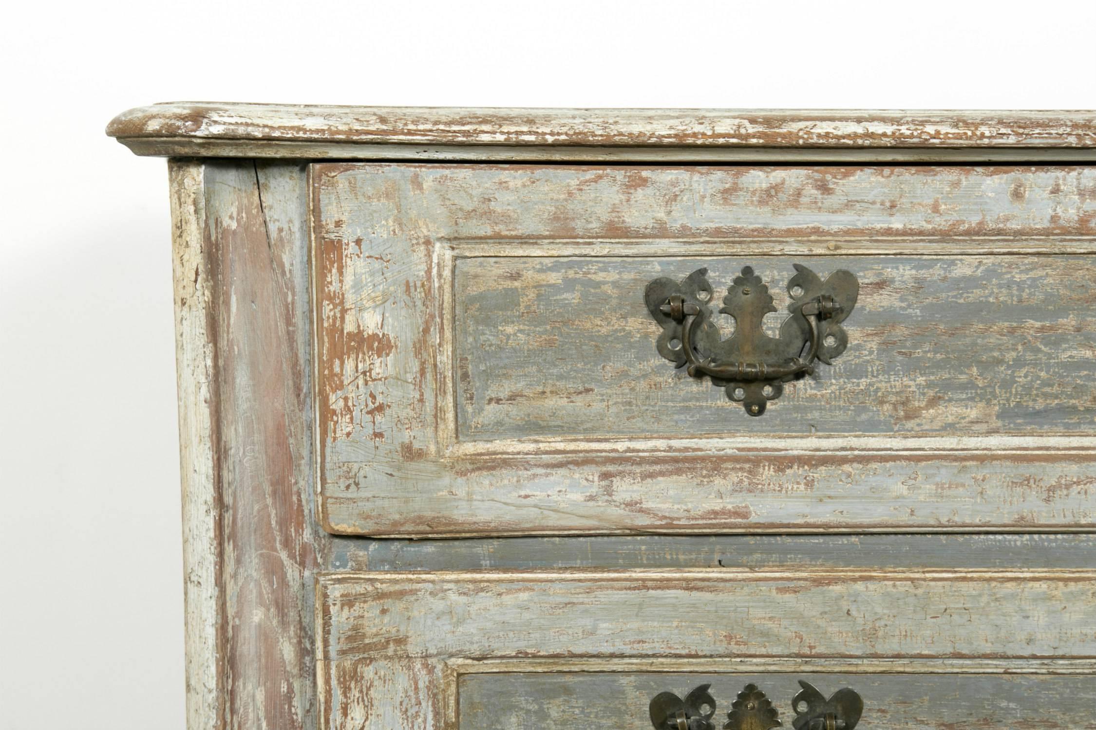 18th Century Painted French Louis XV Commode 1