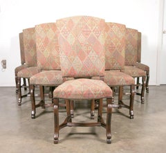 19th Century Set of Ten Louis XIV Style Dining Chairs