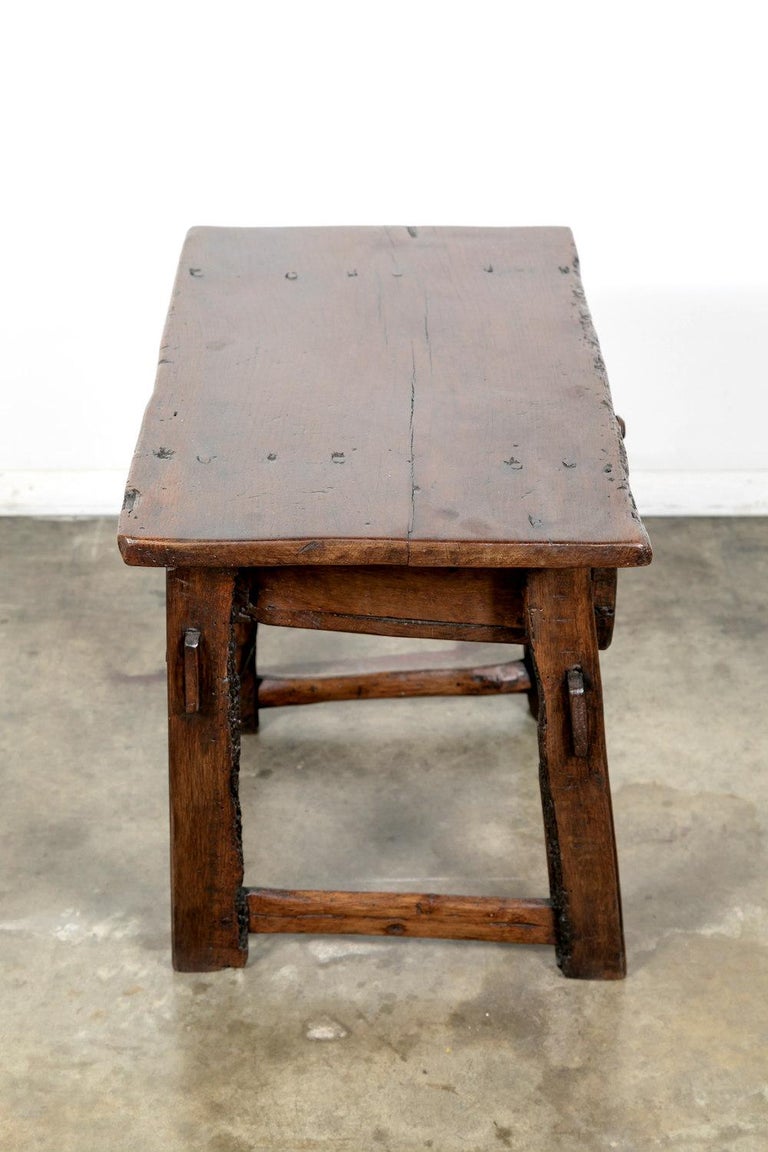 18th Century Solid Walnut Spanish Side Table At 1stdibs 18th Century Solid Walnut Spanish Side Table For 7