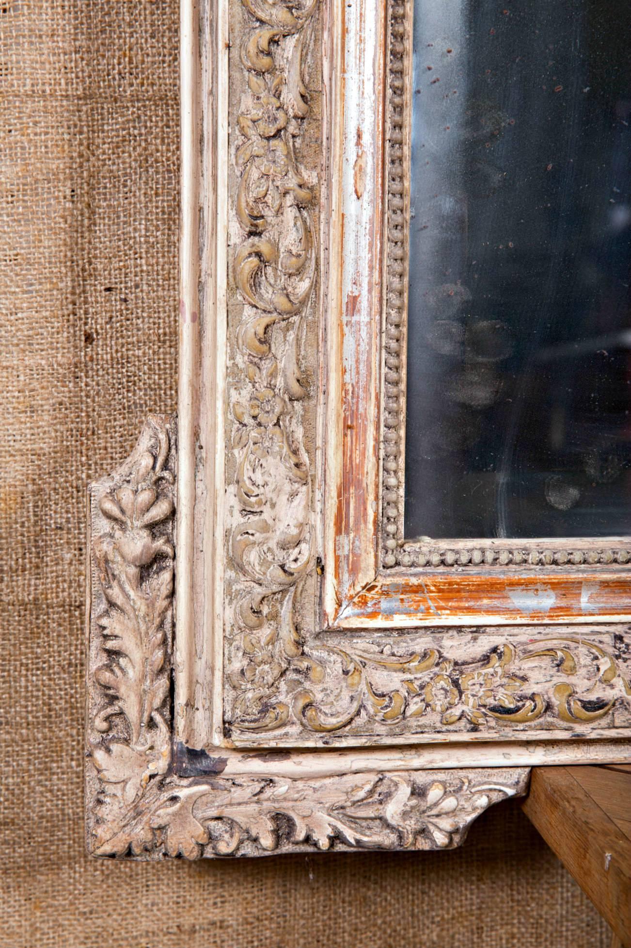 French Napoleon III Period Mirror 1