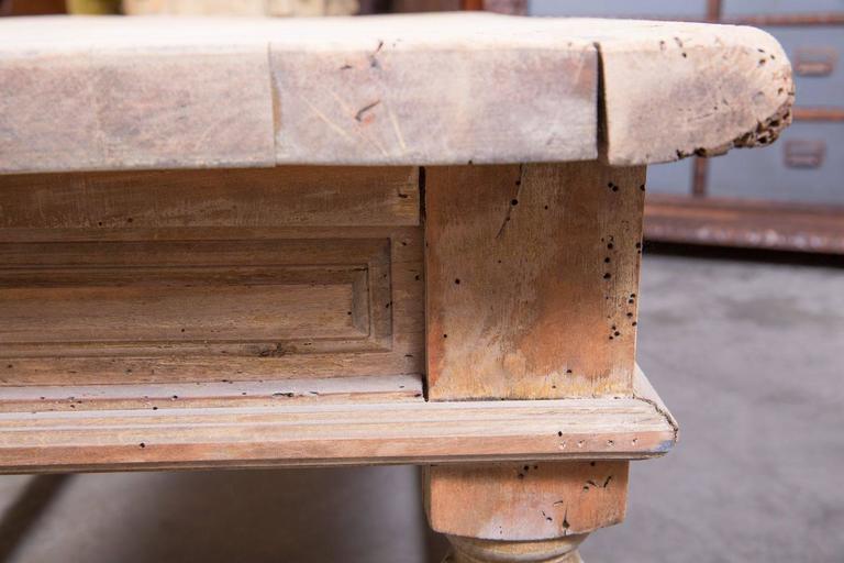 View of Country French Bleached Wood Coffee Table at 1stDibs | bleached wood ...