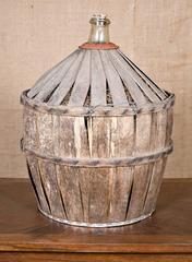 Antique French Demijohn or Bonbonne
