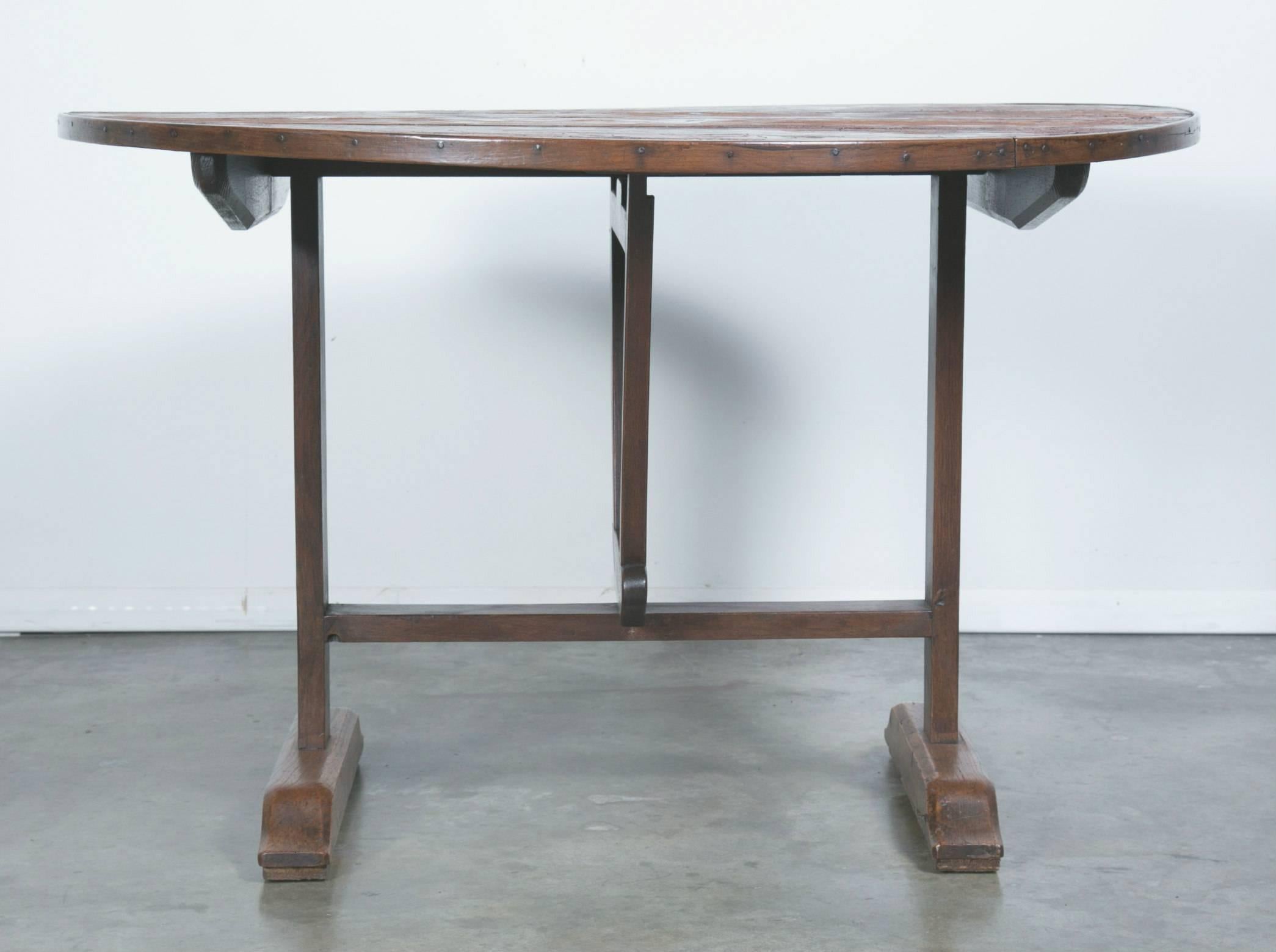 19th Century French Tilt-Top Wine Table 2