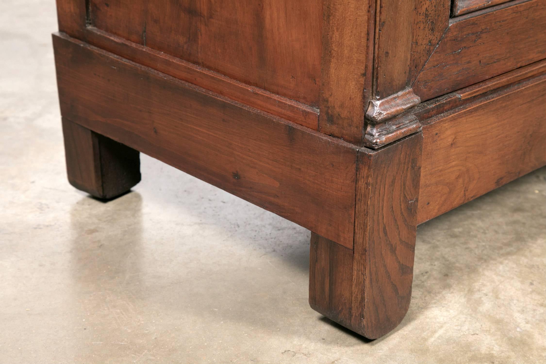 French Directoire Period Walnut Enfilade Buffet 6