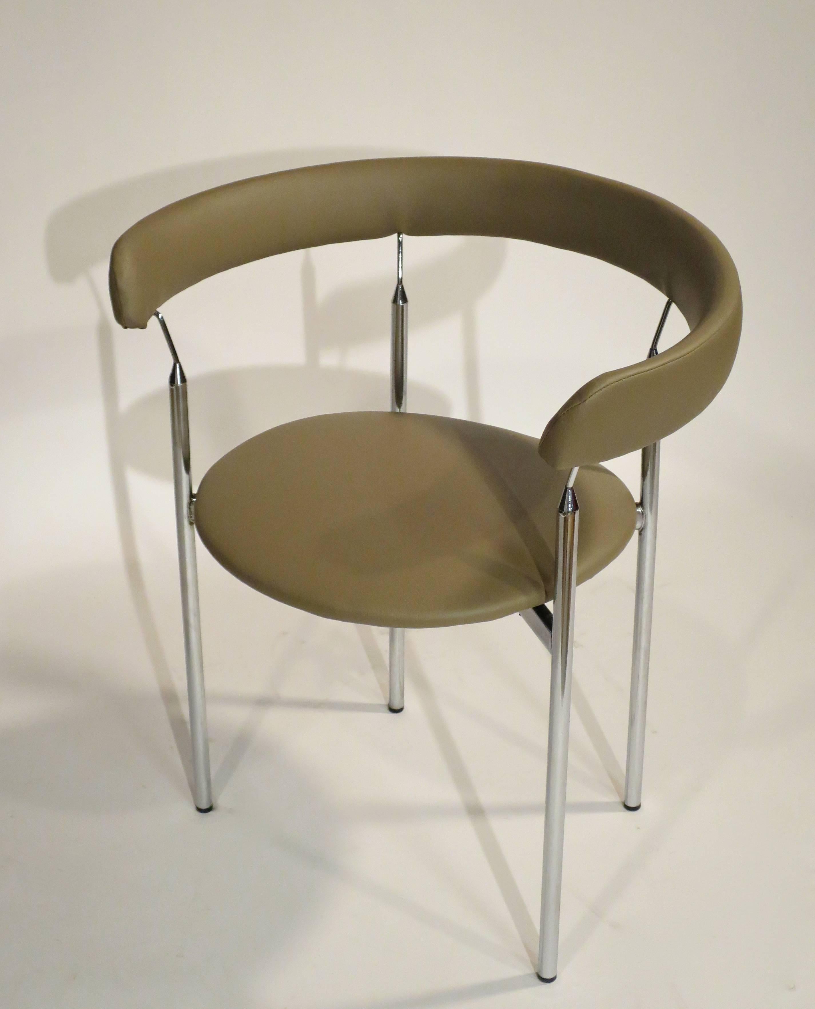 Mid-Century Modern 'Rondo' Armchair by Jan Lunde Knutsen
