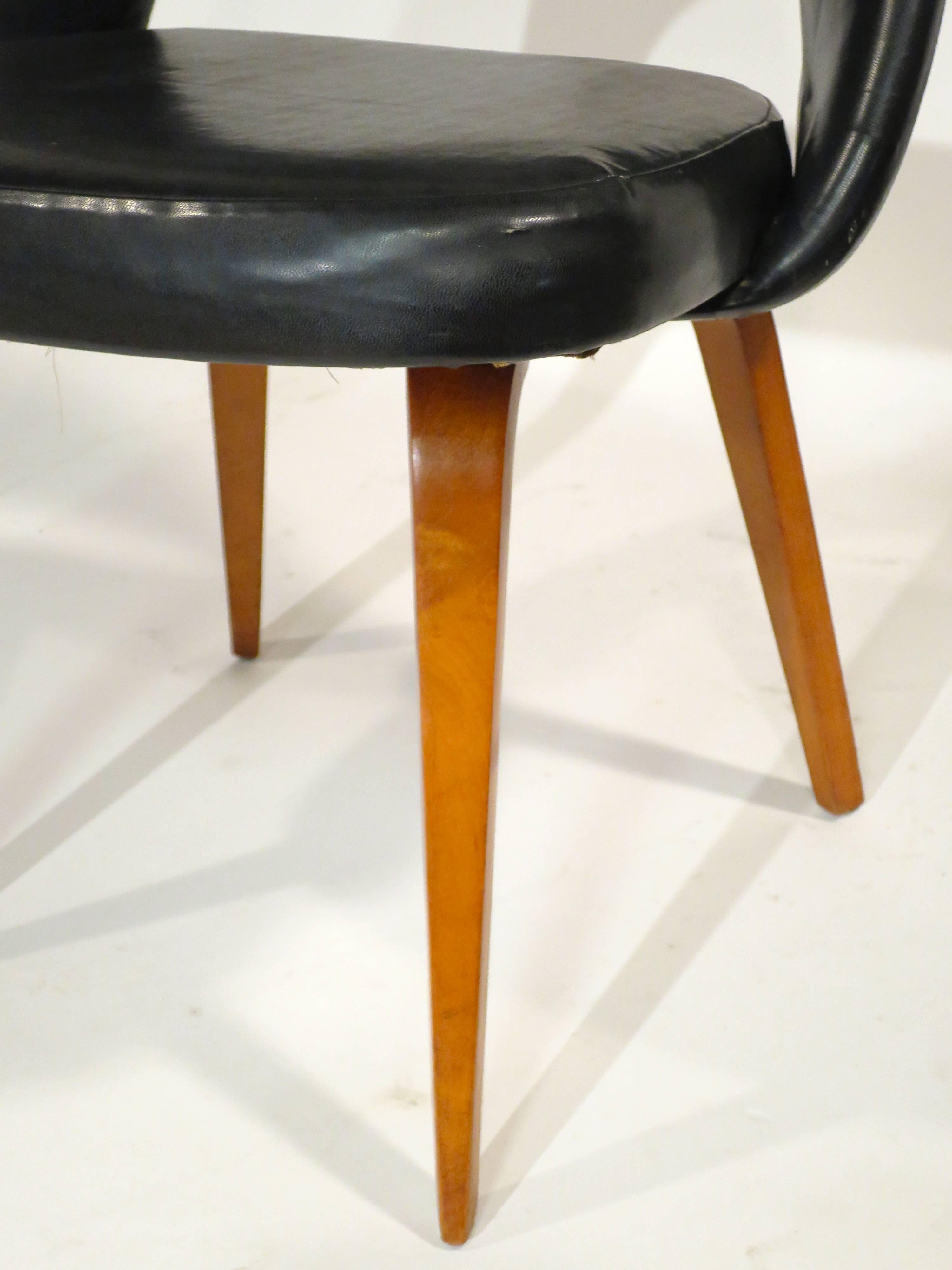 Mid-20th Century Eero Saarinen Side Chair, Knoll