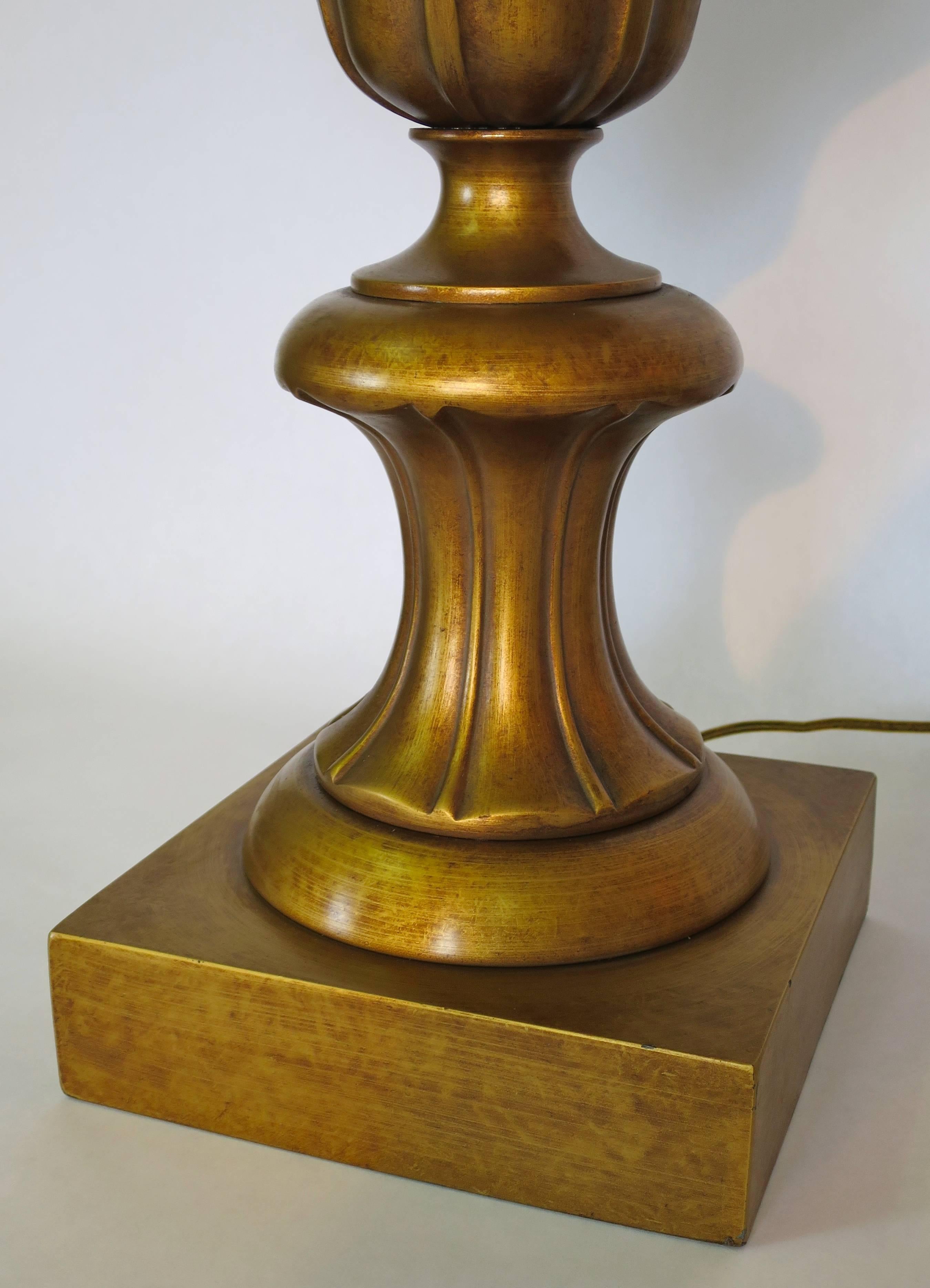 Rembrandt Brass Table Lamp In Excellent Condition For Sale In San Diego, CA