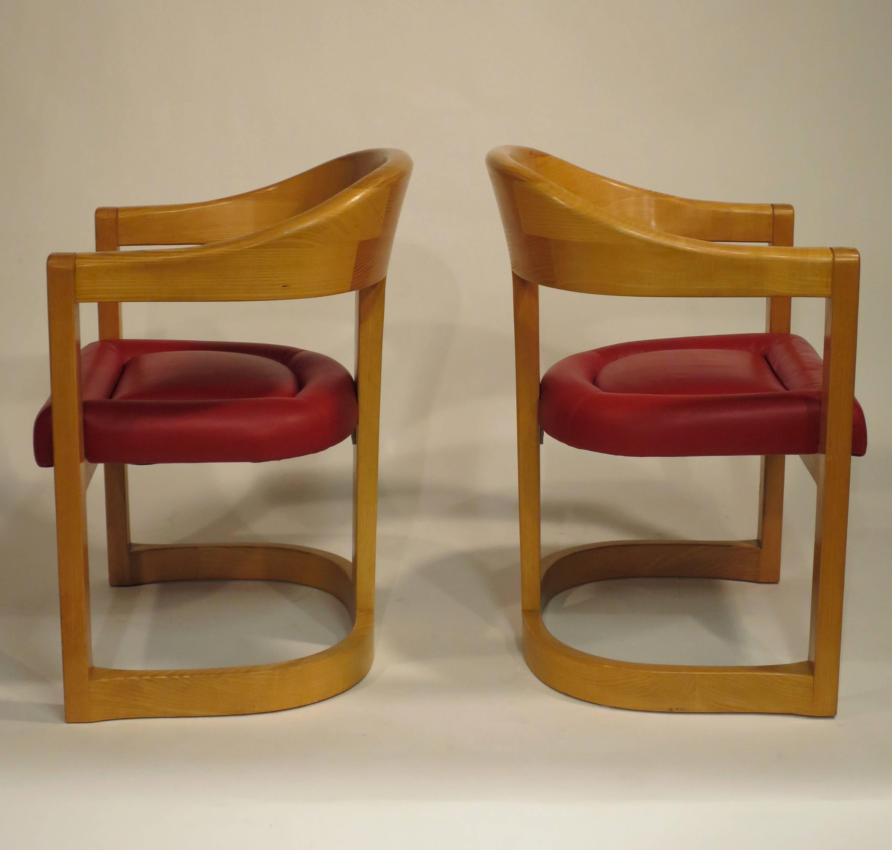 Pair of Karl Springer Onassis Chairs 3