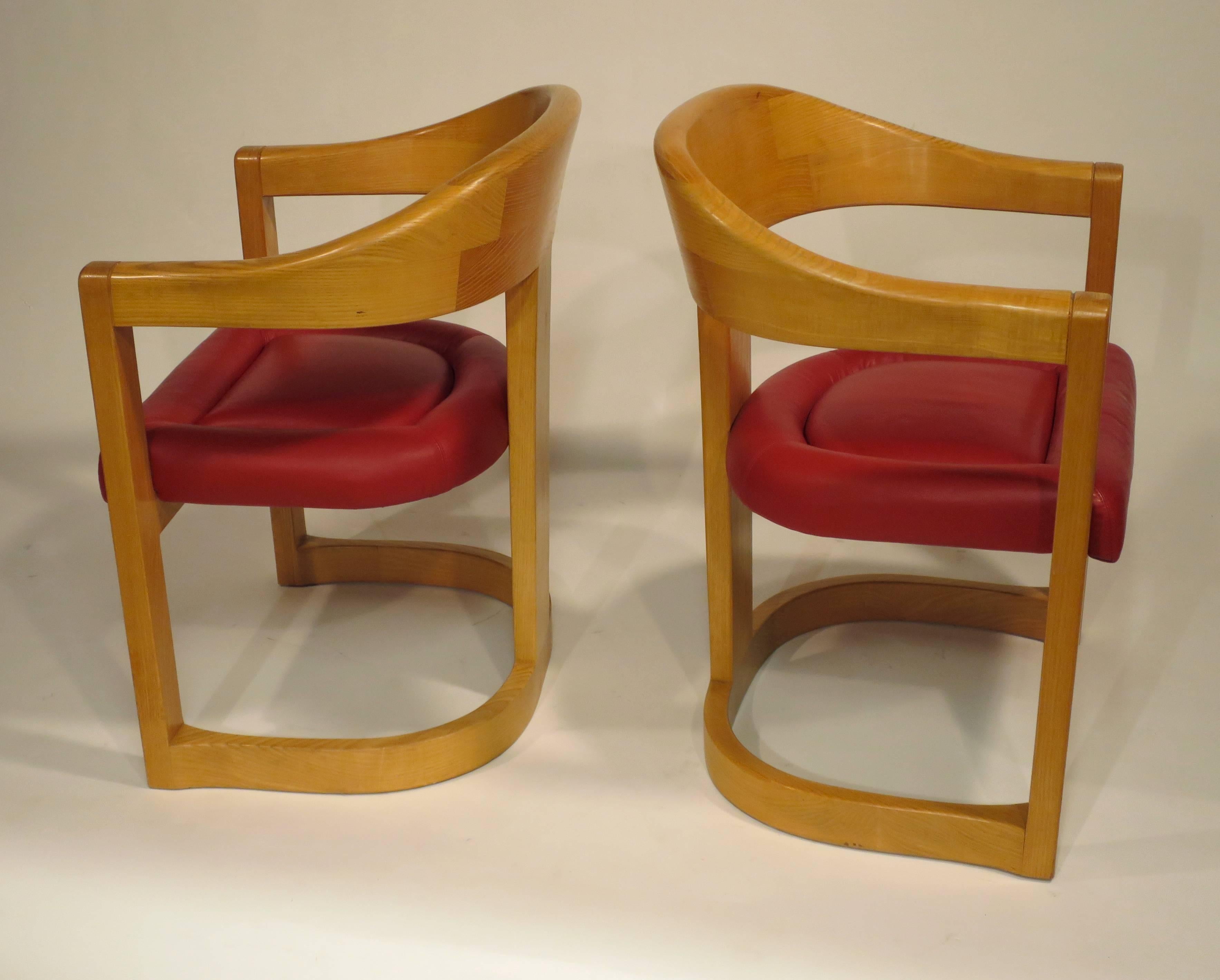 Pair of Karl Springer Onassis Chairs 2