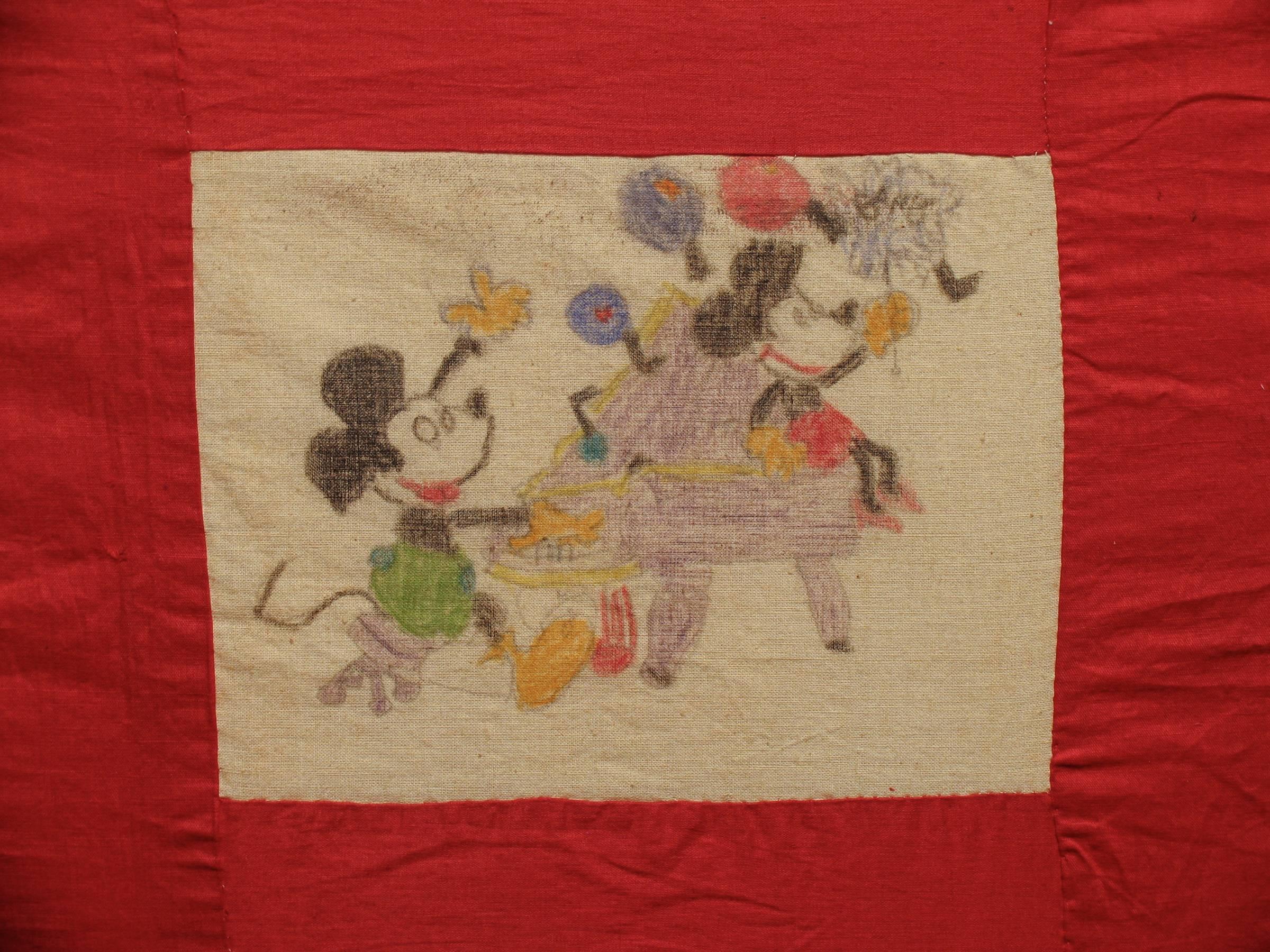 mickey mouse quilt