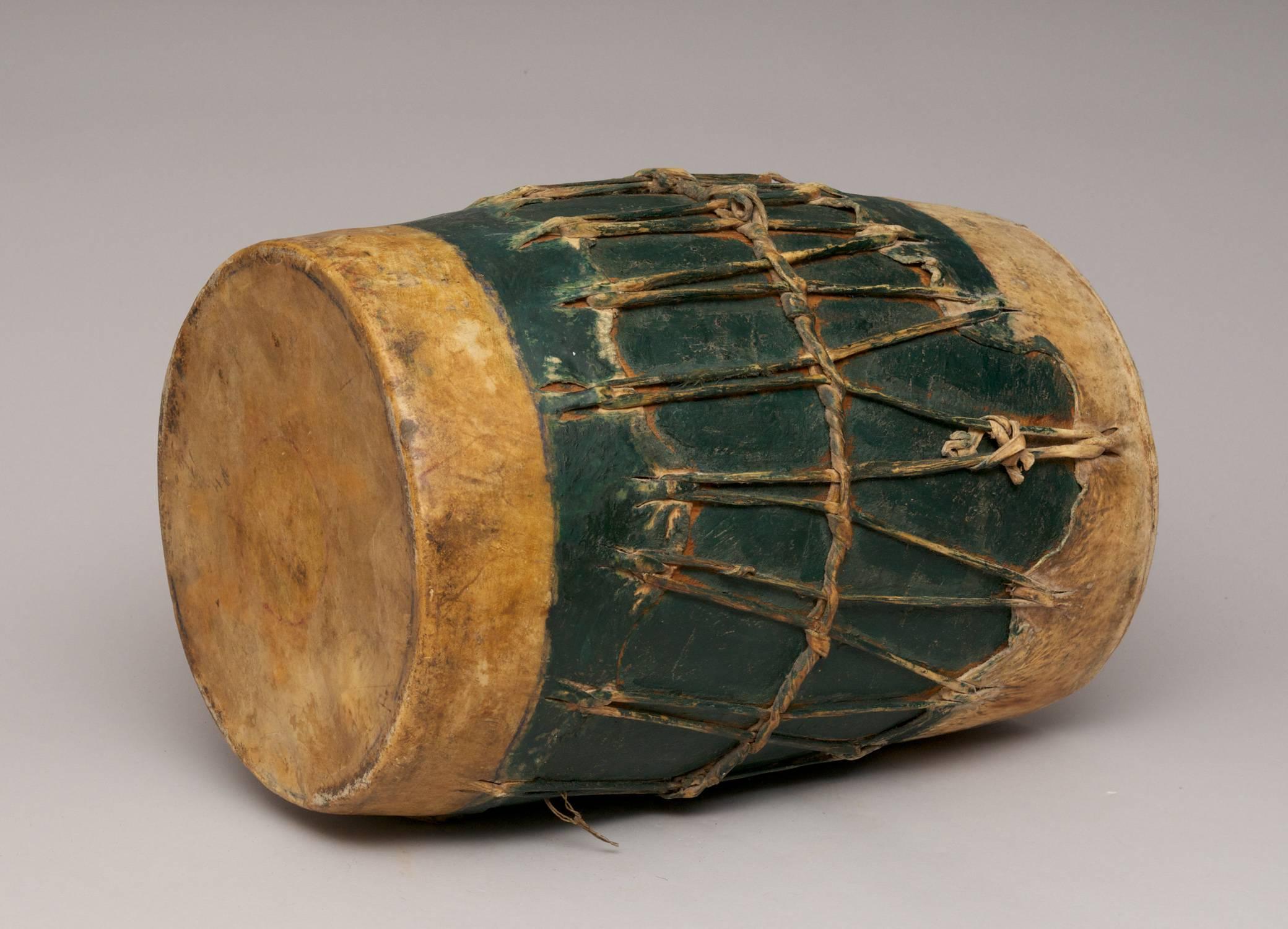 Native American Pueblo Dance Drum, circa 19th Century