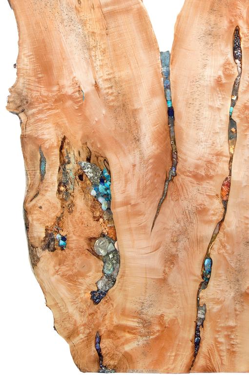 Poudre De Turquoise De Synthèse Verte Pour Incrustation Sur Bois - Neuf - Inde