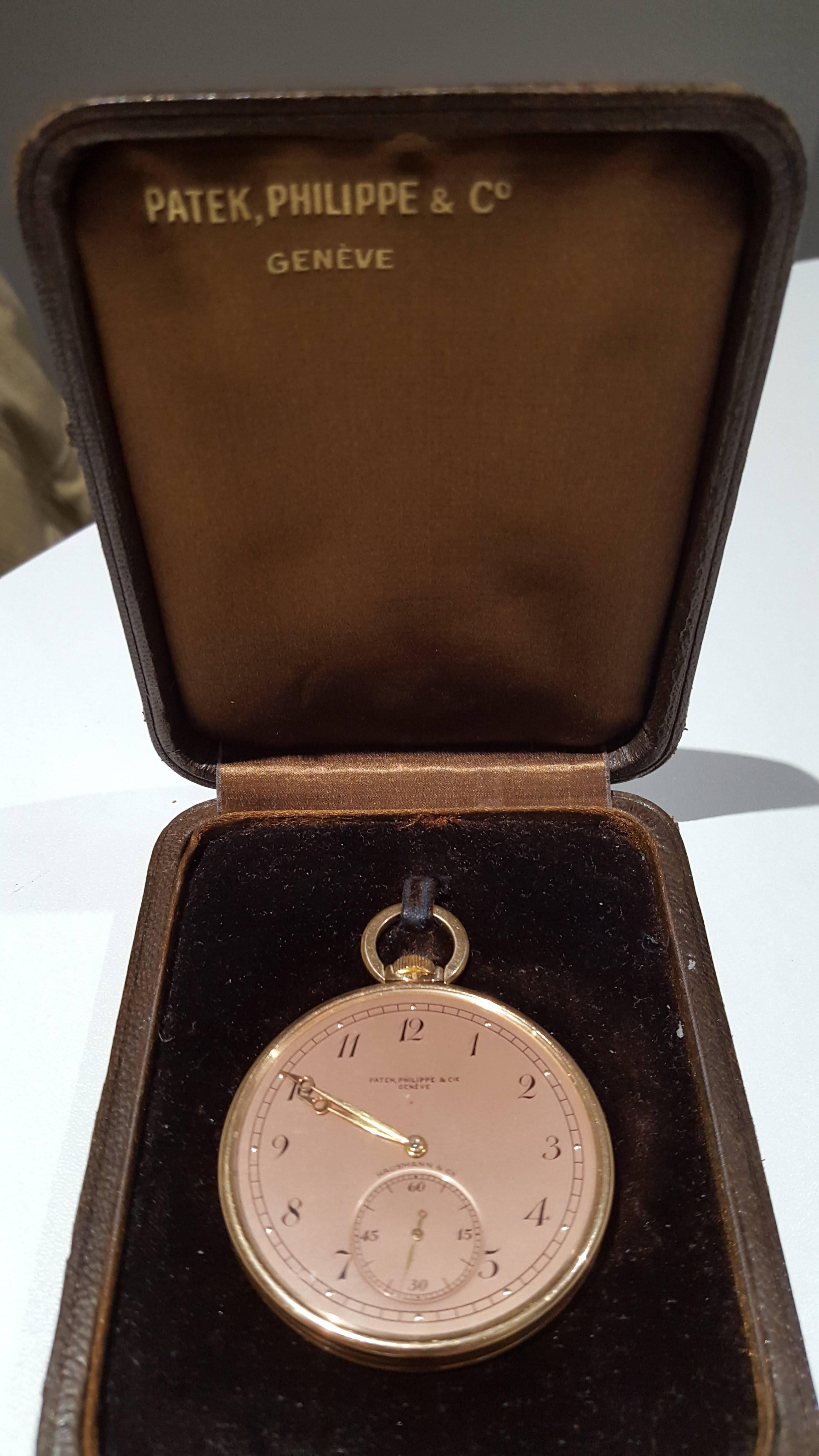 Swiss Rare Patek Philippe Pocket Watch For Sale