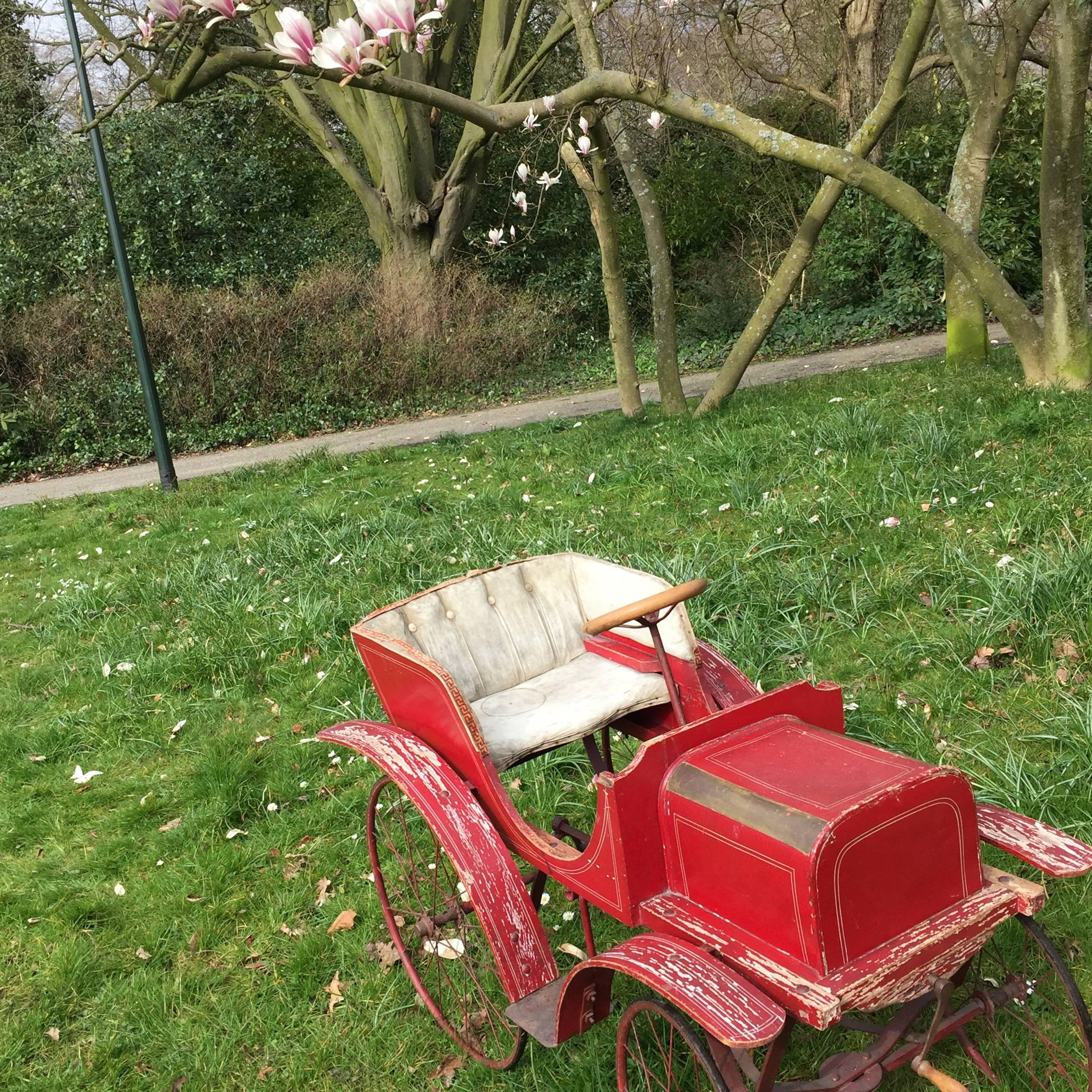 French Pedal Toy Car from circa 1900 For Sale 4