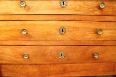 Provincial French Empire Marble-Topped Commode