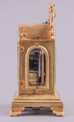 Baroque Carriage Clock with Alarm