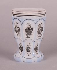Biedermeier Glass Goblet