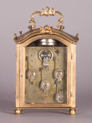Baroque Carriage Clock with Alarm