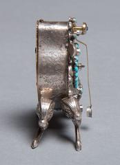 Tiny Ticker with Turquoises, Vienna, circa 1835