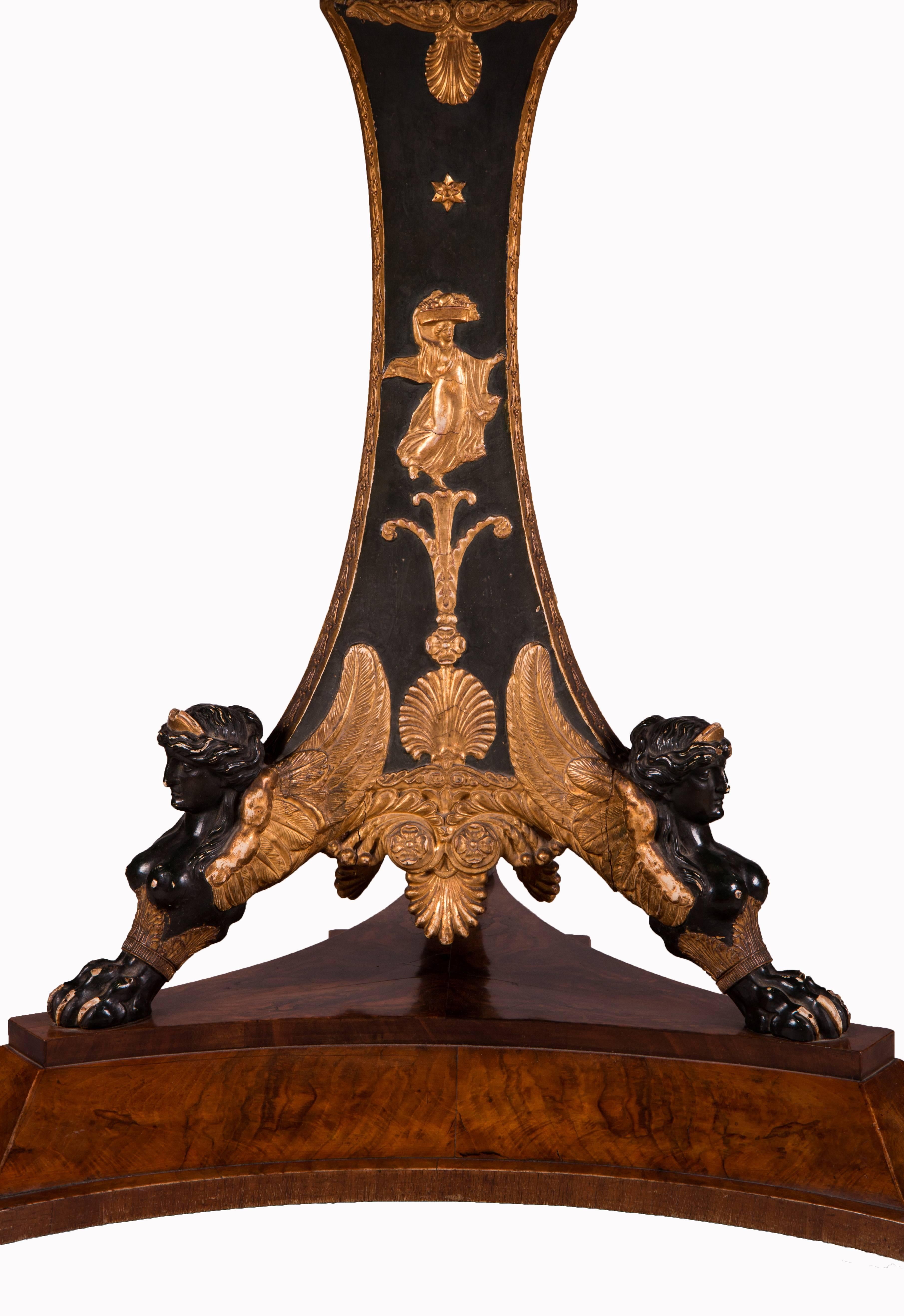 Austrian Empire Centre Table Design by Joseph Ulrich Danhauser, circa 1815 In Good Condition For Sale In Vienna, AT