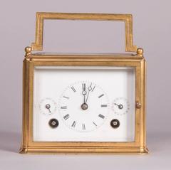 Carriage Clock with Original Case, Paris, circa 1850