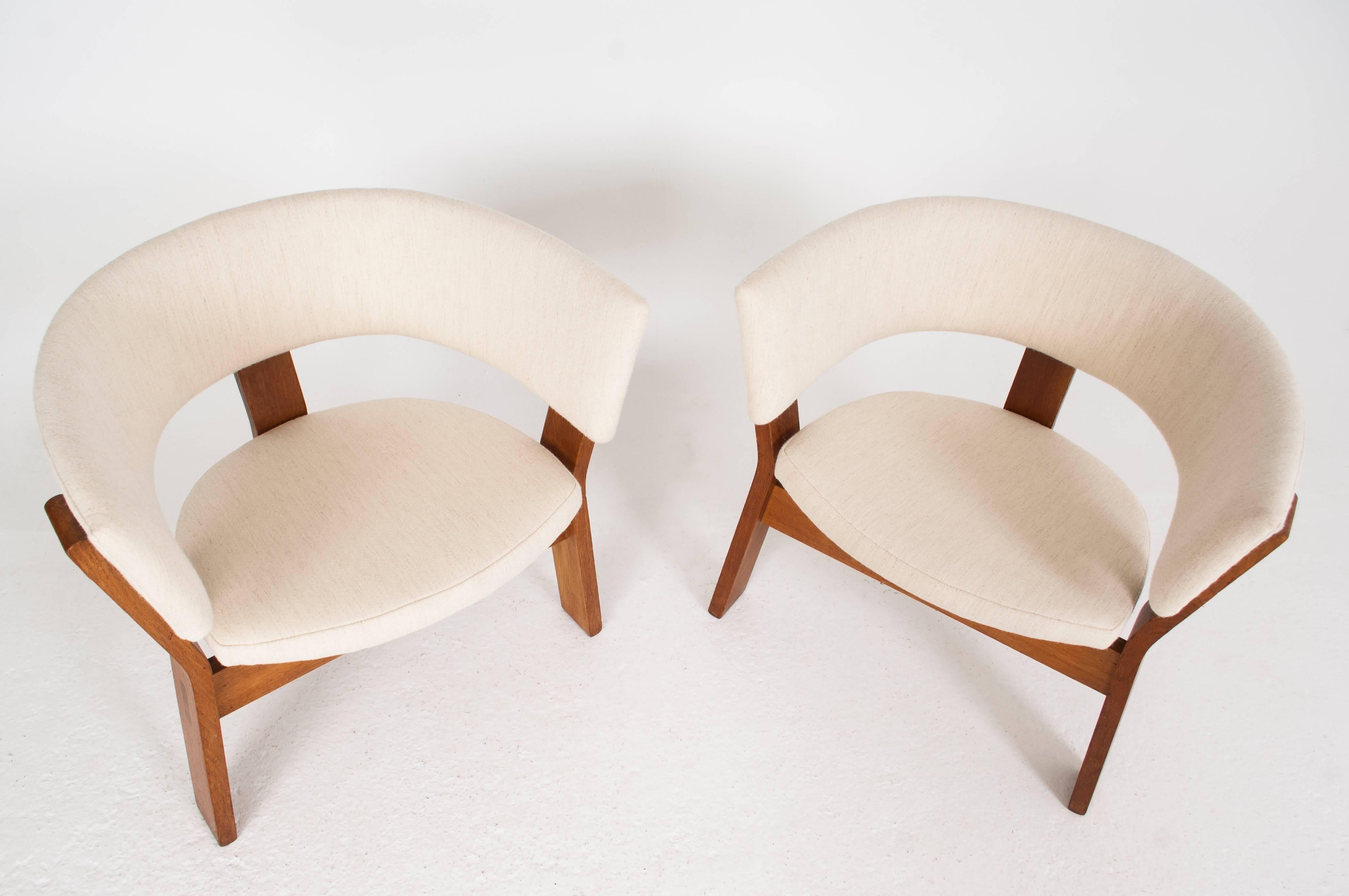 Danish Steen Ostergaard, Pair of Lounge Chairs For Sale