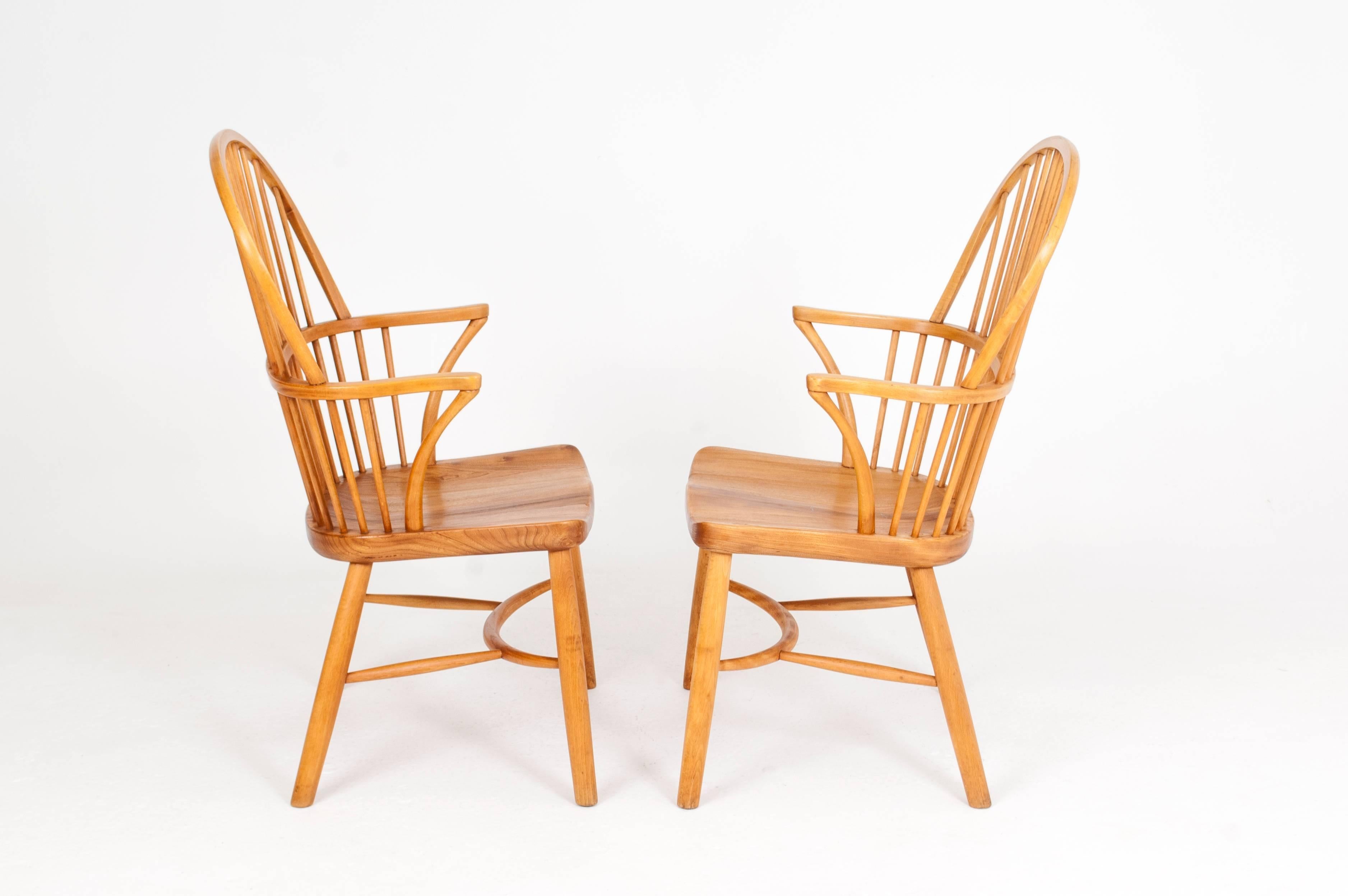 Scandinavian Modern Palle Suenson Windsor Chairs For Sale