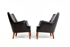Arne Vodder Pair of Easy Chairs