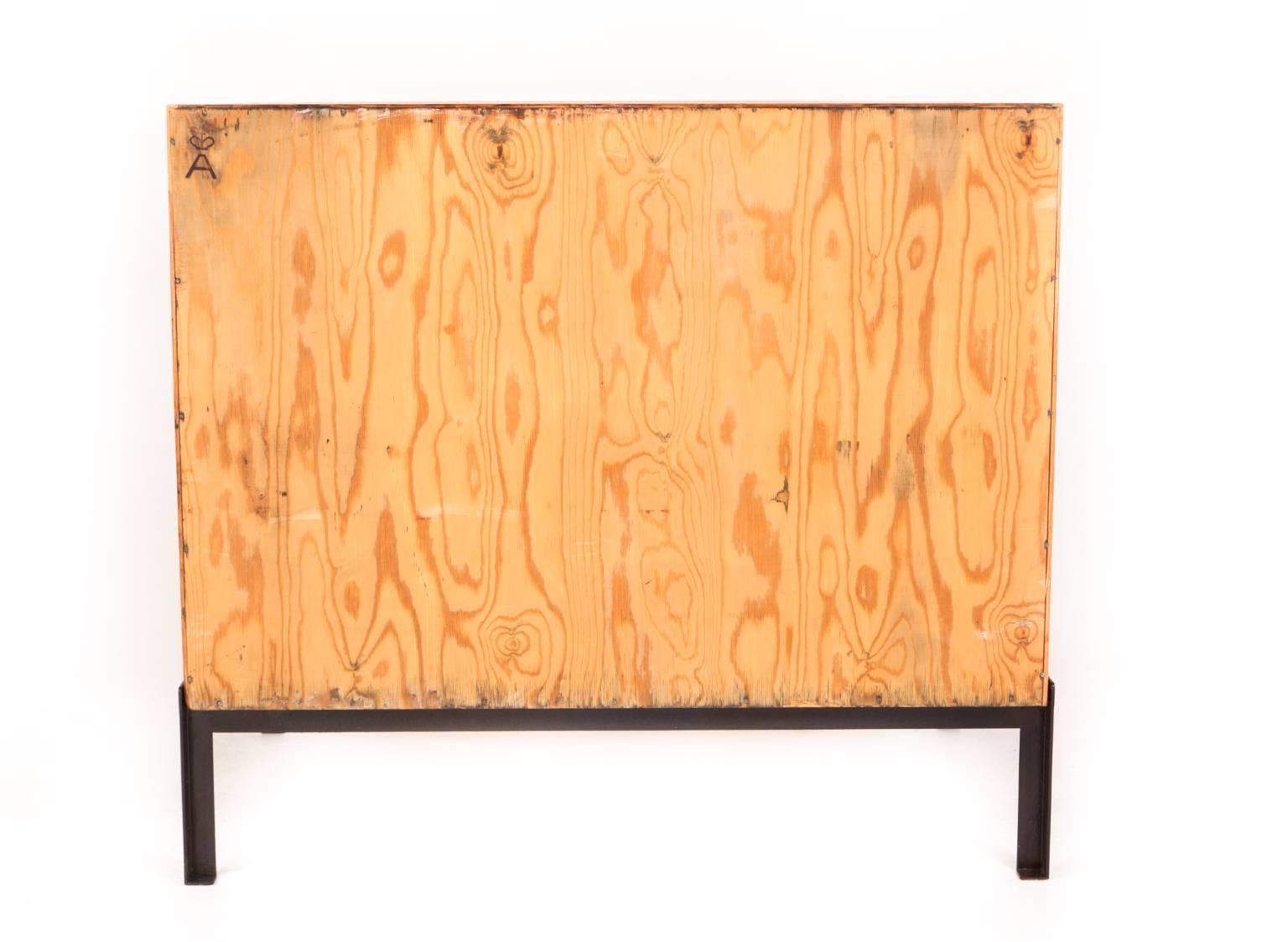 Steel Rare Poul Kjærholm Flat File Cabinet by Rud Rasmussen For Sale