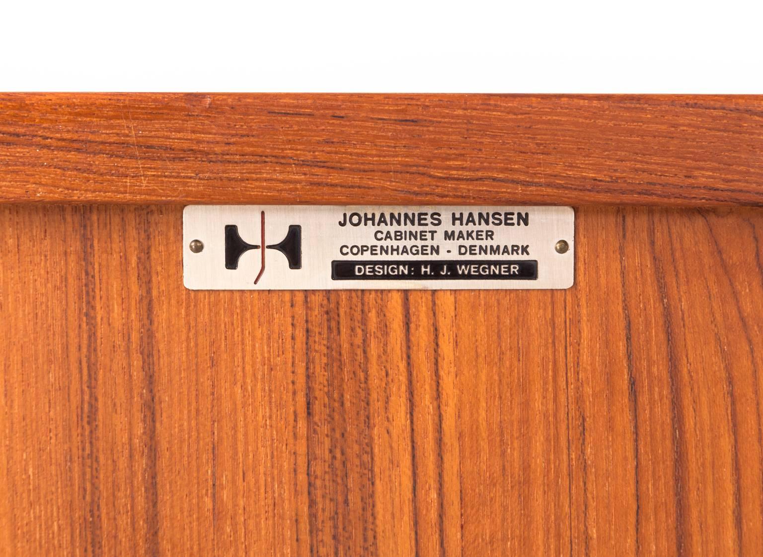 Mid-20th Century Hans J. Wegner Flat File Cabinet For Sale
