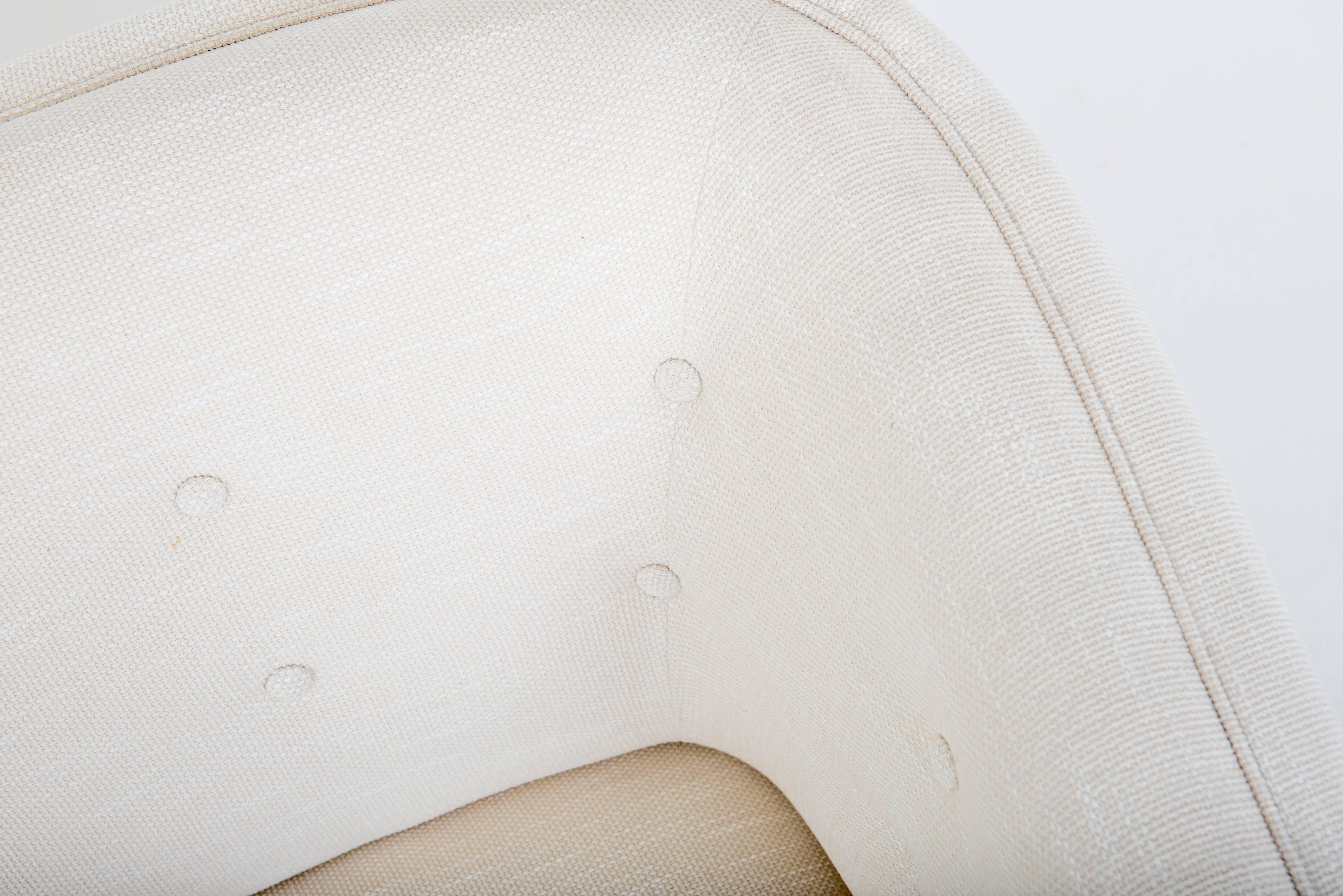 Fabric Ole Wanscher Three-Seat Sofa Model 1668 by Fritz Hansen For Sale
