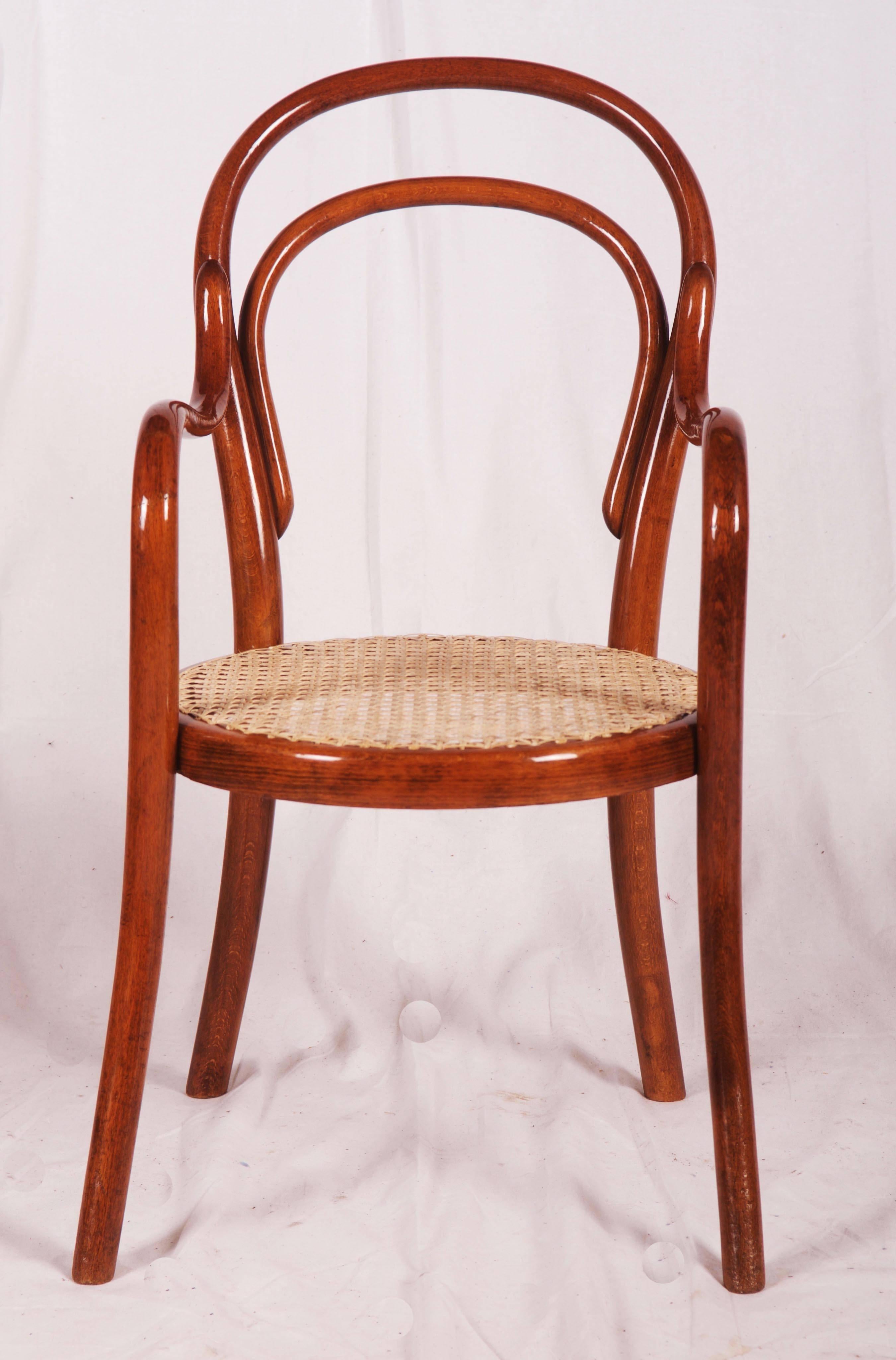 Bentwood Children Chair by Thonet In Excellent Condition For Sale In Vienna, AT