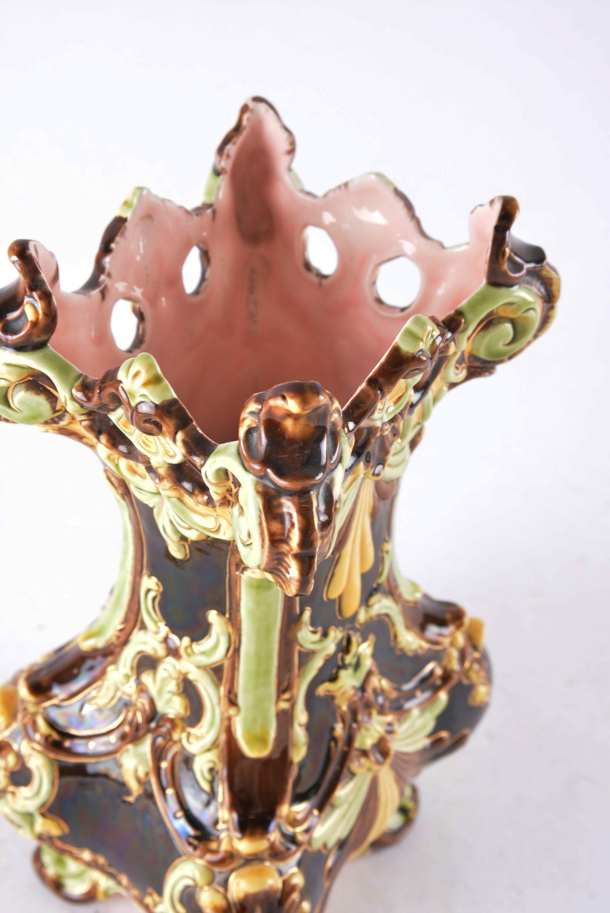 julius dressler majolica