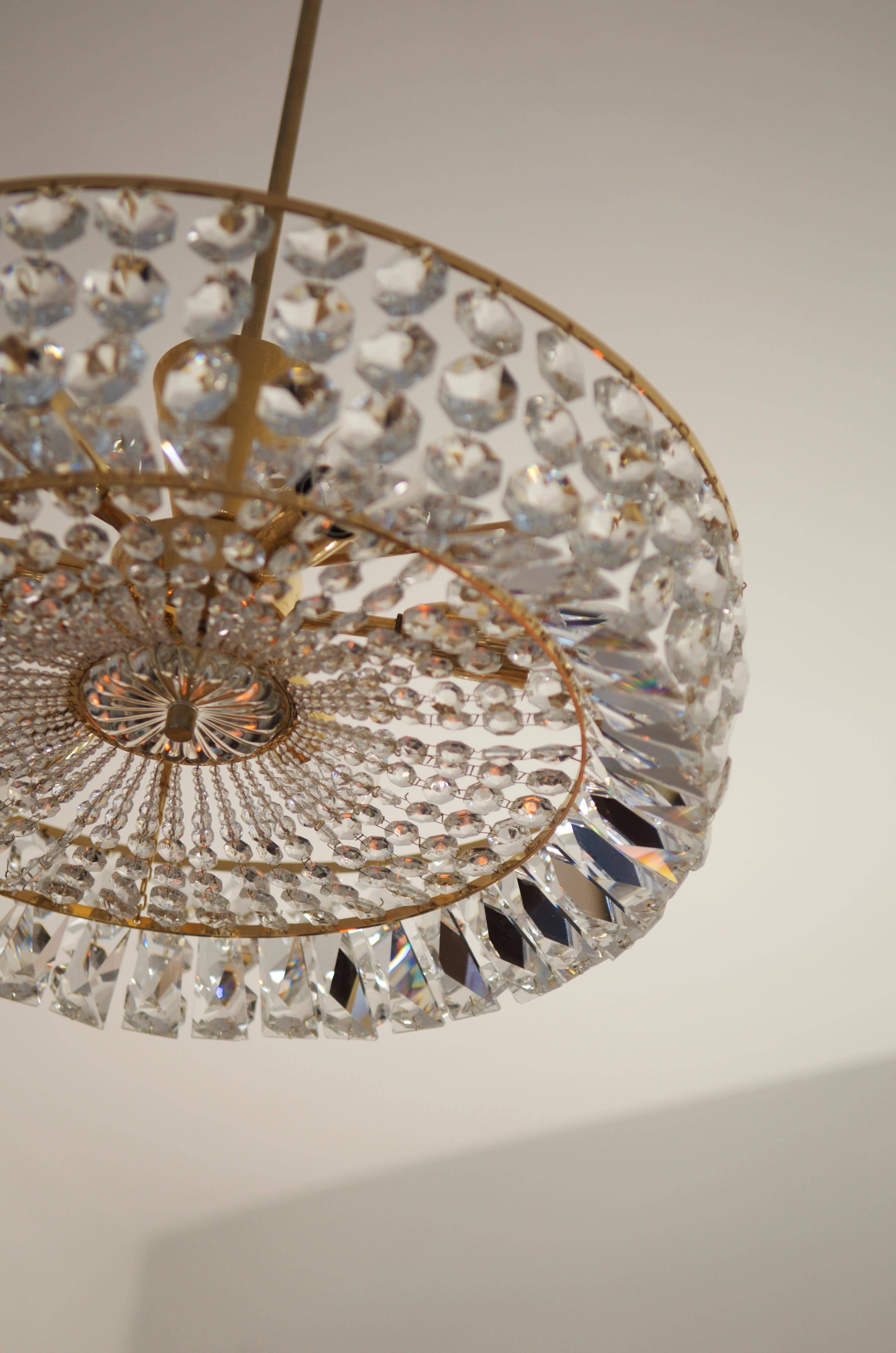 Cut Crystal Austrian Chandelier 1