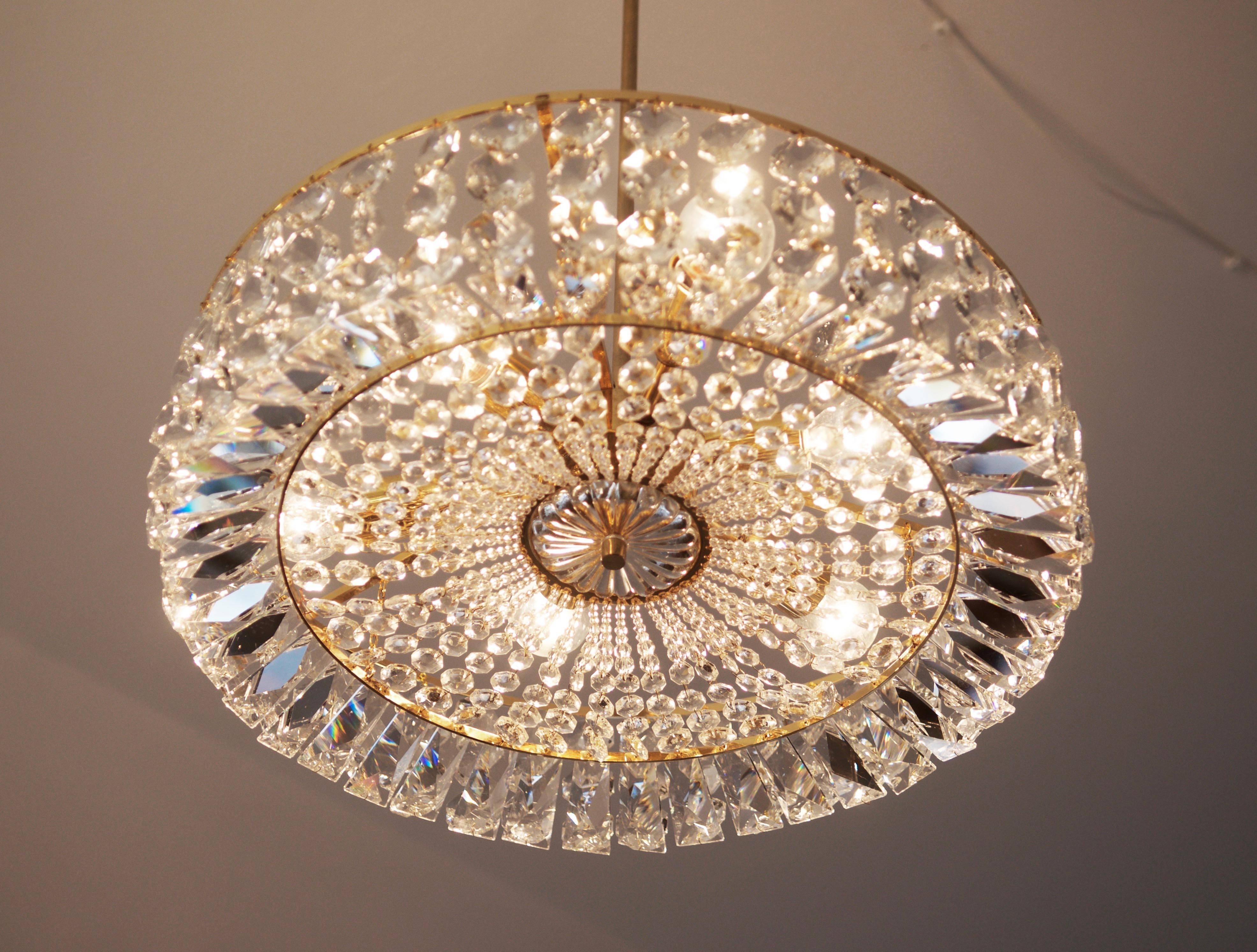 Cut Crystal Austrian Chandelier 4