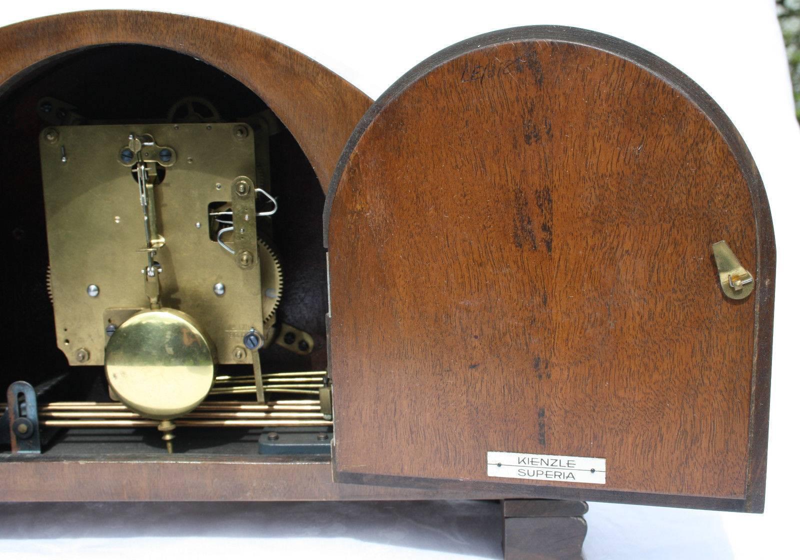 Mid-20th Century Art Deco Kienzle Superia Mantel Clock