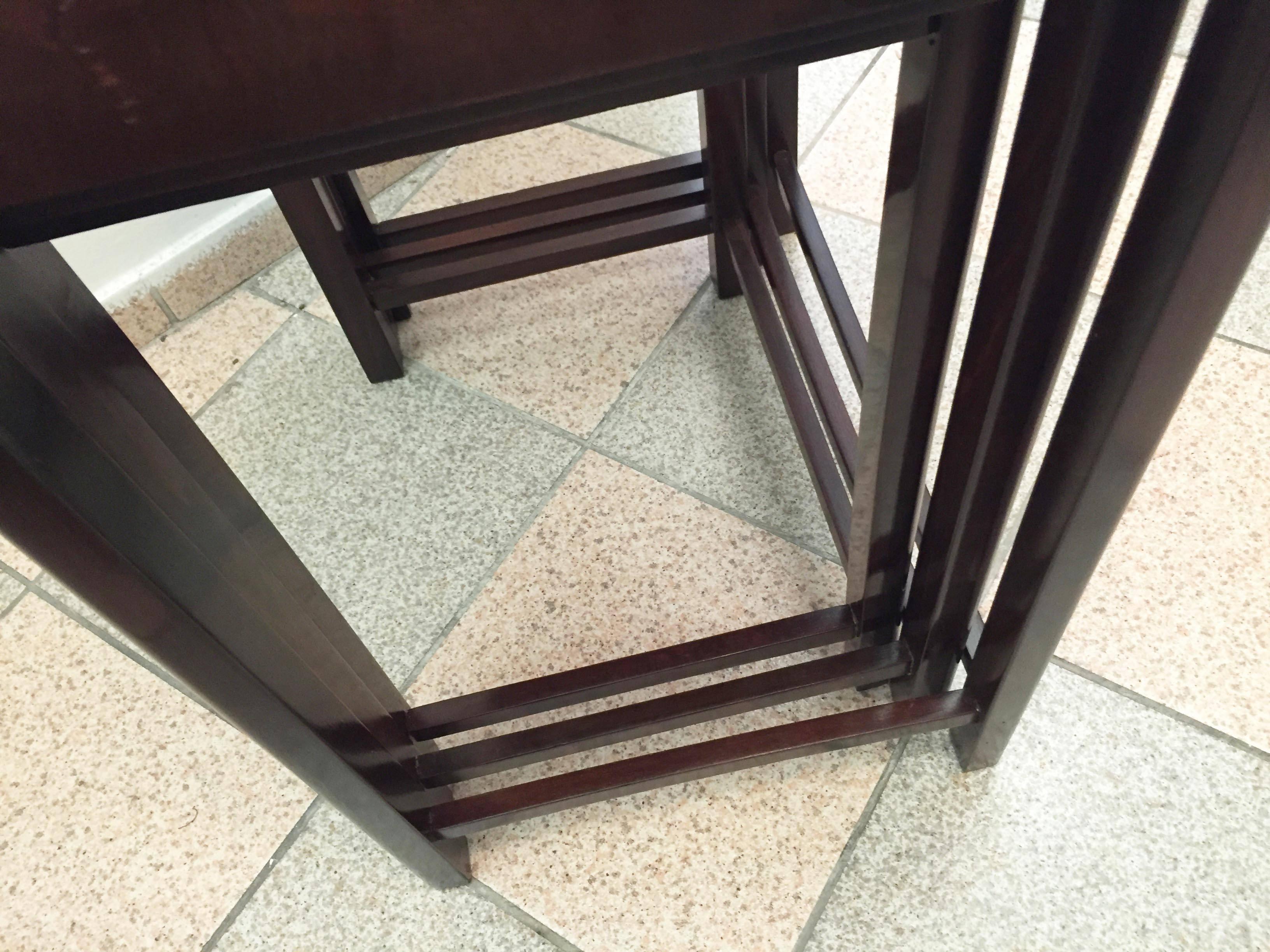Thonet Nesting Tables In Excellent Condition In Vienna, AT