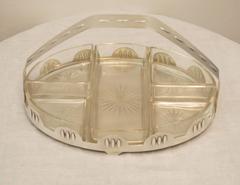Art Deco Dish with Handle, Centerpiece