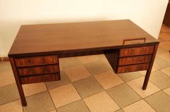 Rosewood Desk by Omann Junior, Denmark from the 1960s