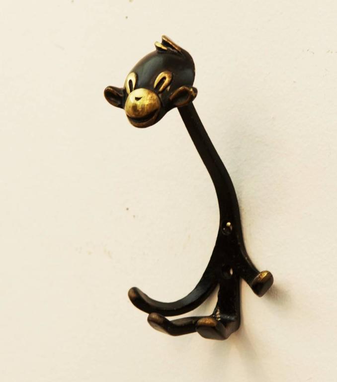 Monkey Wall Hook by Walter Bosse For Sale at 1stdibs
