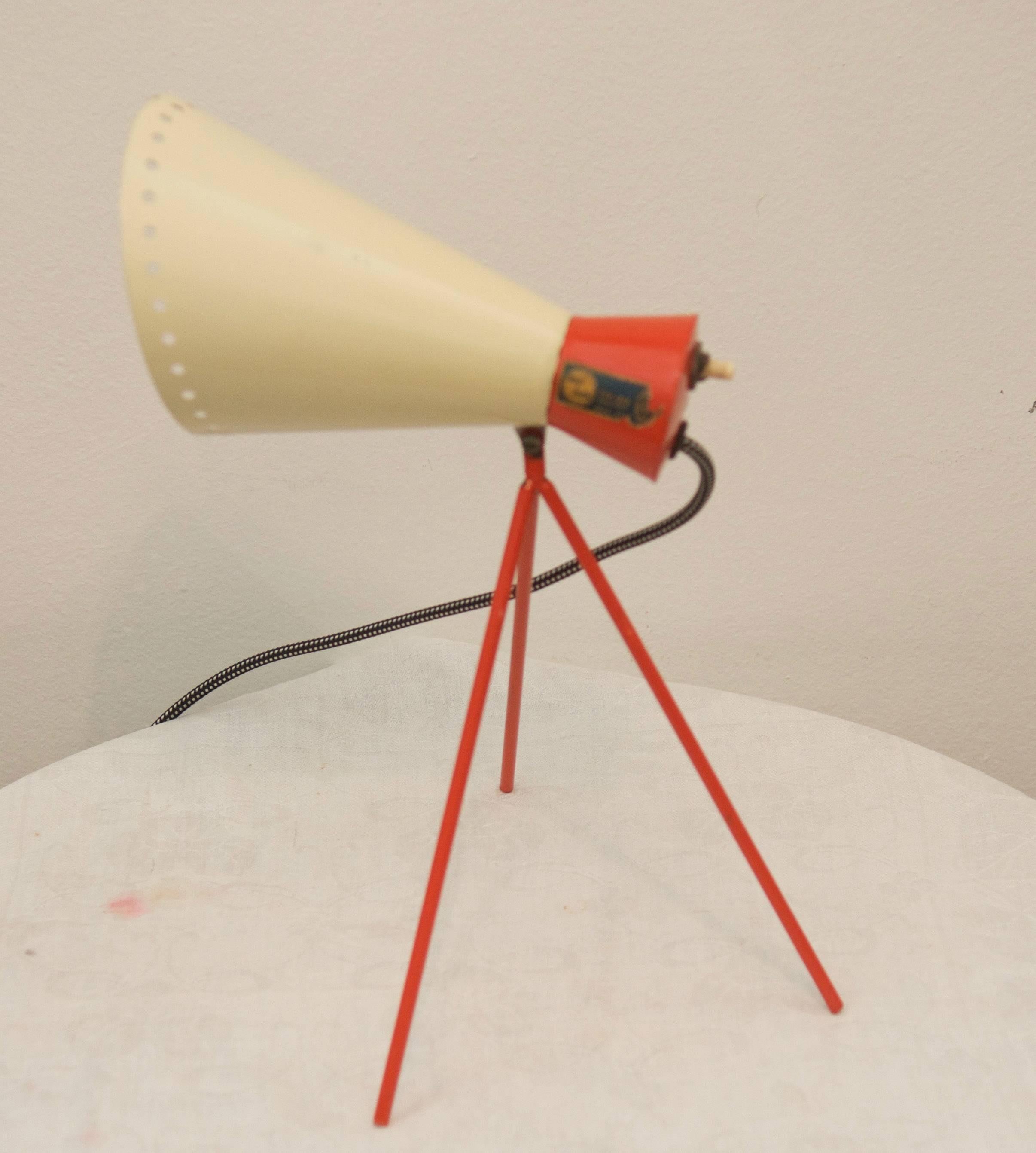 Mid-Century Modern Mid-Century Table Lamp Model 1816 by Josef Hurka for Napako For Sale