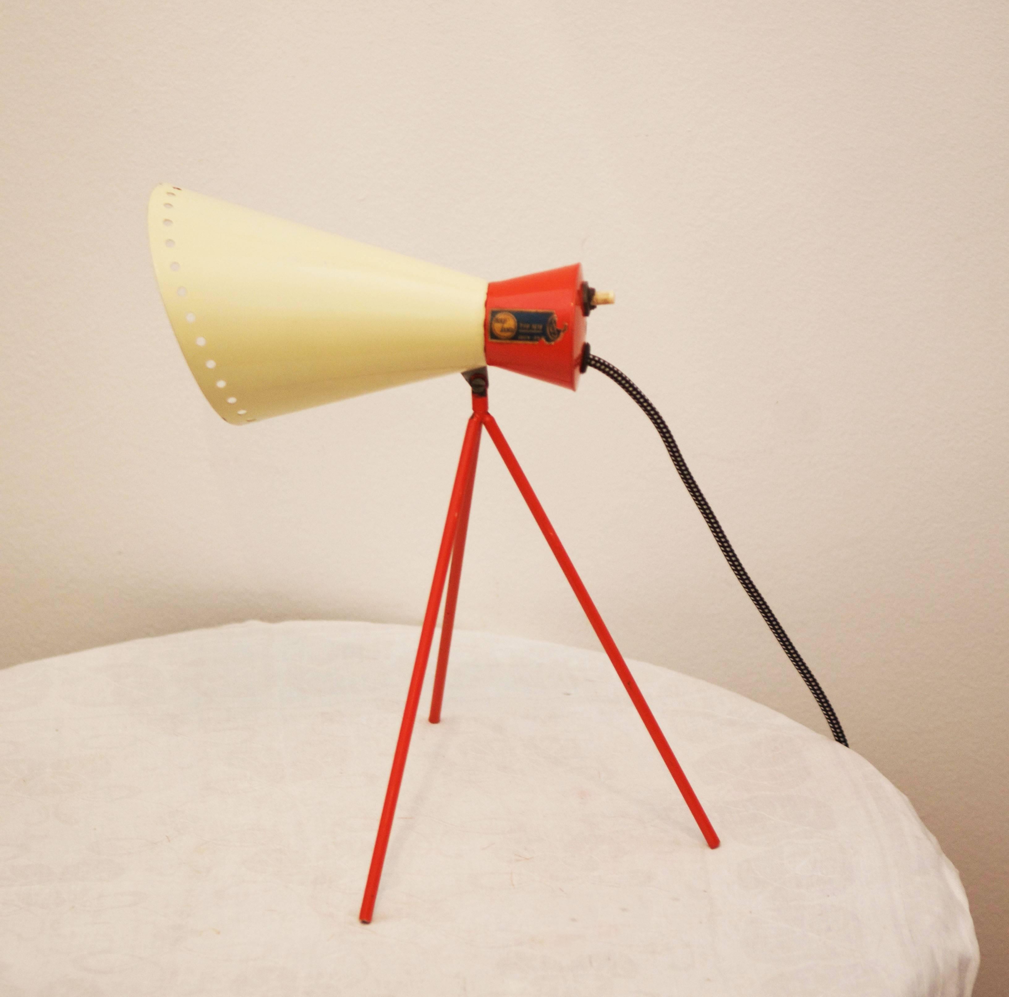 Mid-Century Table Lamp Model 1816 by Josef Hurka for Napako For Sale 2