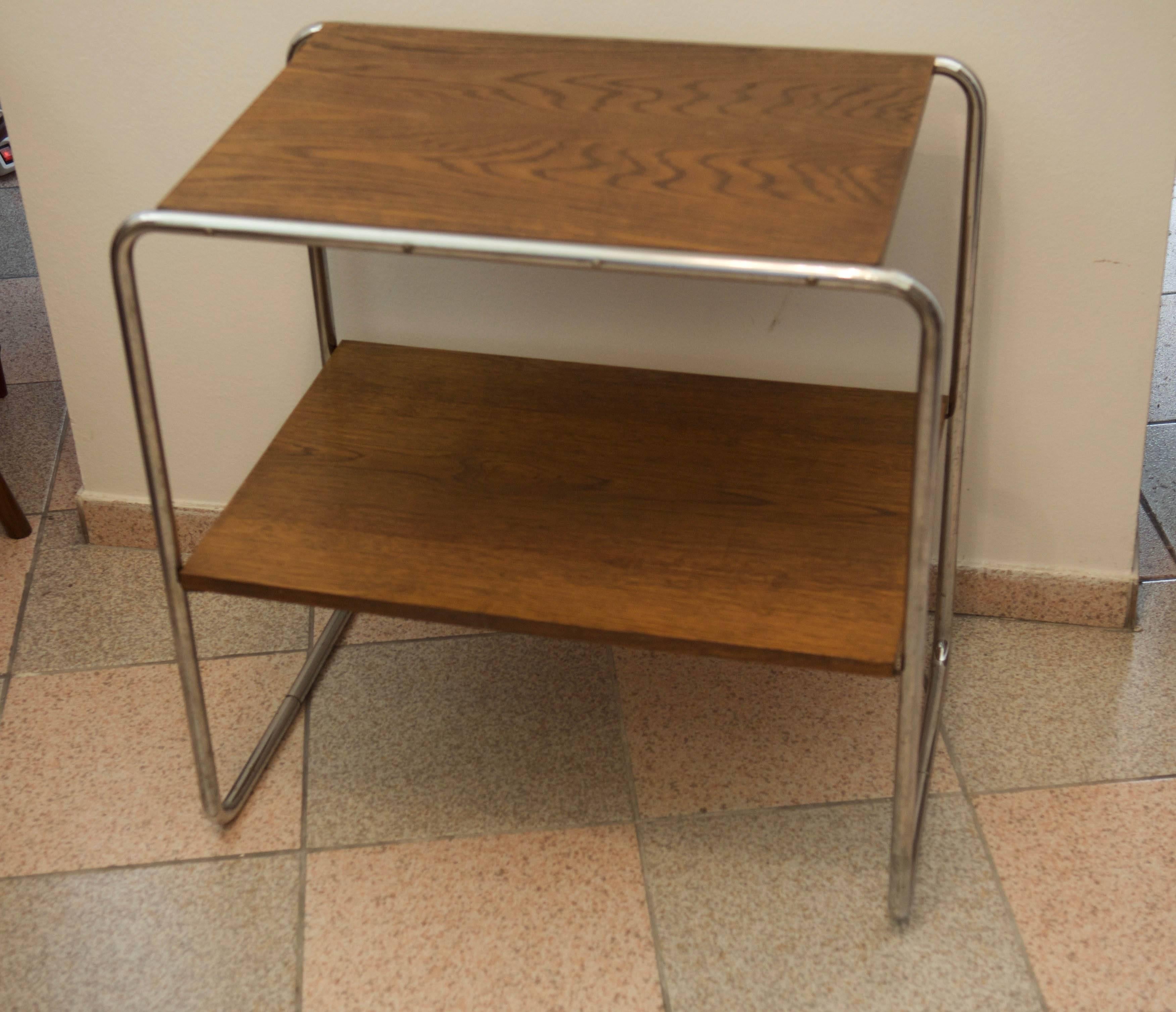 Bauhaus Side Table by Kovona In Excellent Condition In Vienna, AT