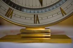 Big Kienzle Weltzeituhr Modernist Table World Timer Zone Clock, 1960s