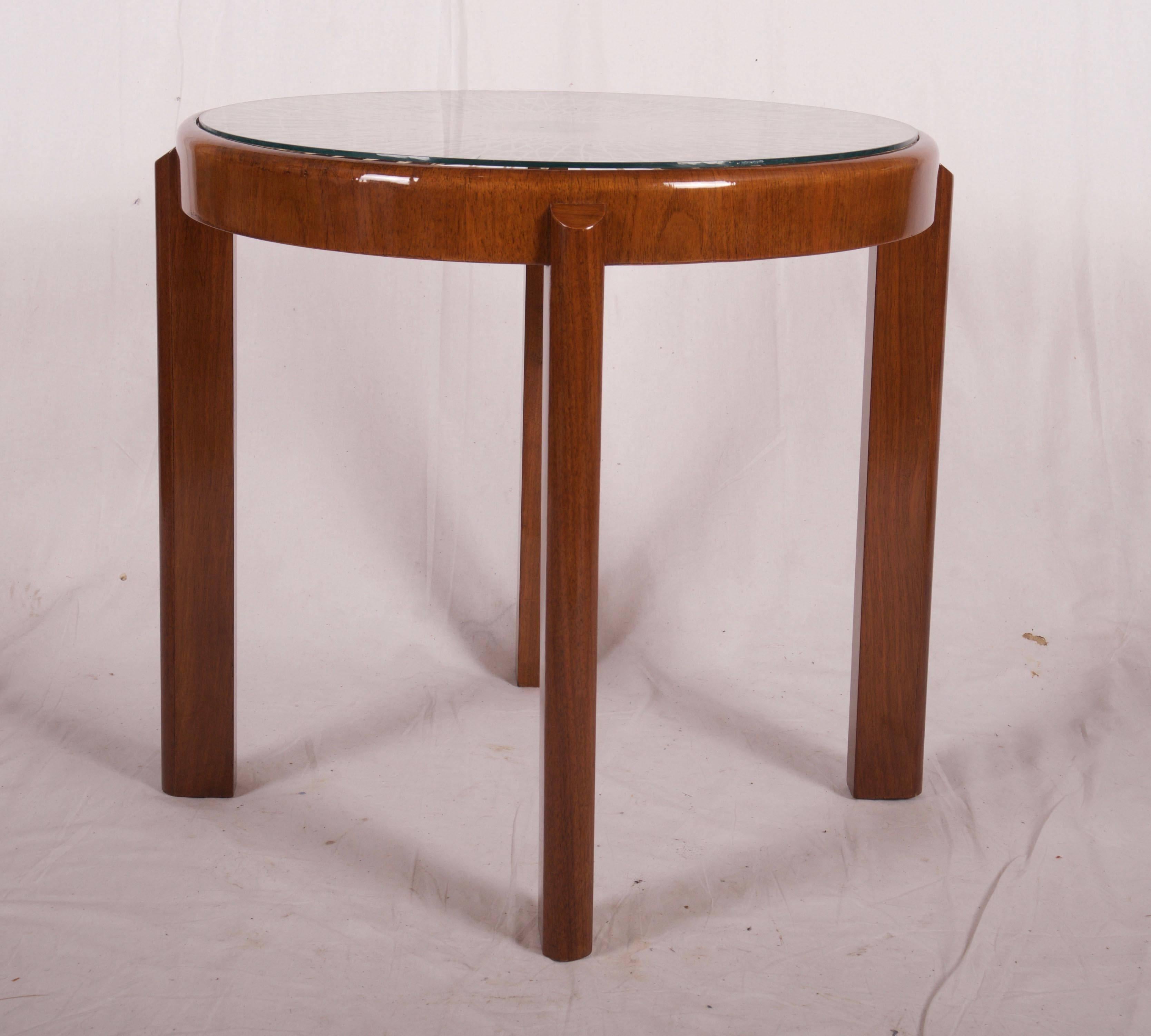 Cane Art Deco Thonet Side Table