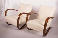 Fauteuil Art Déco Thonet H269 de Jindrich Halabala
