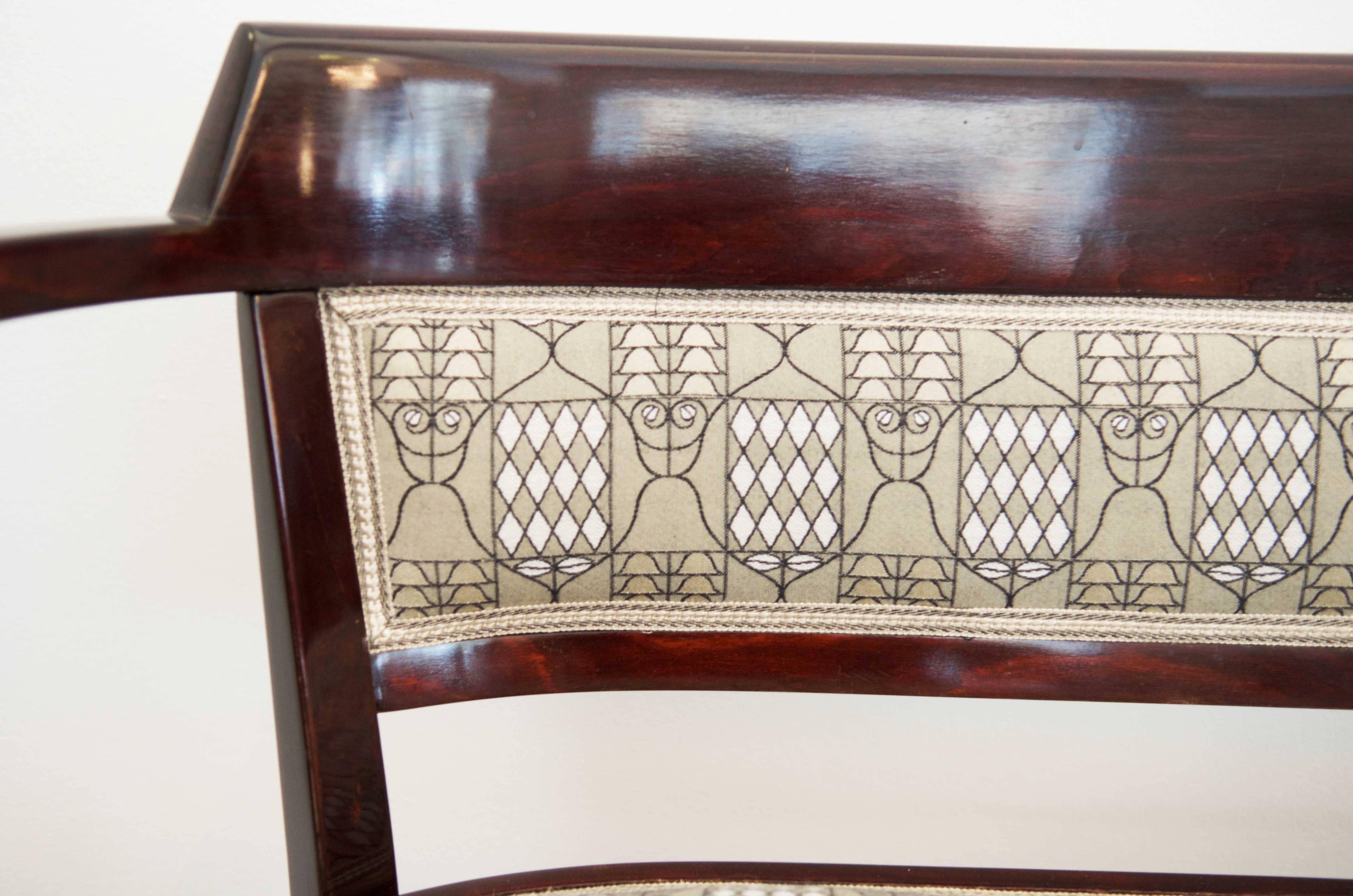 Vienna Secession Thonet Bench Attributed to Otto Wagner For Sale